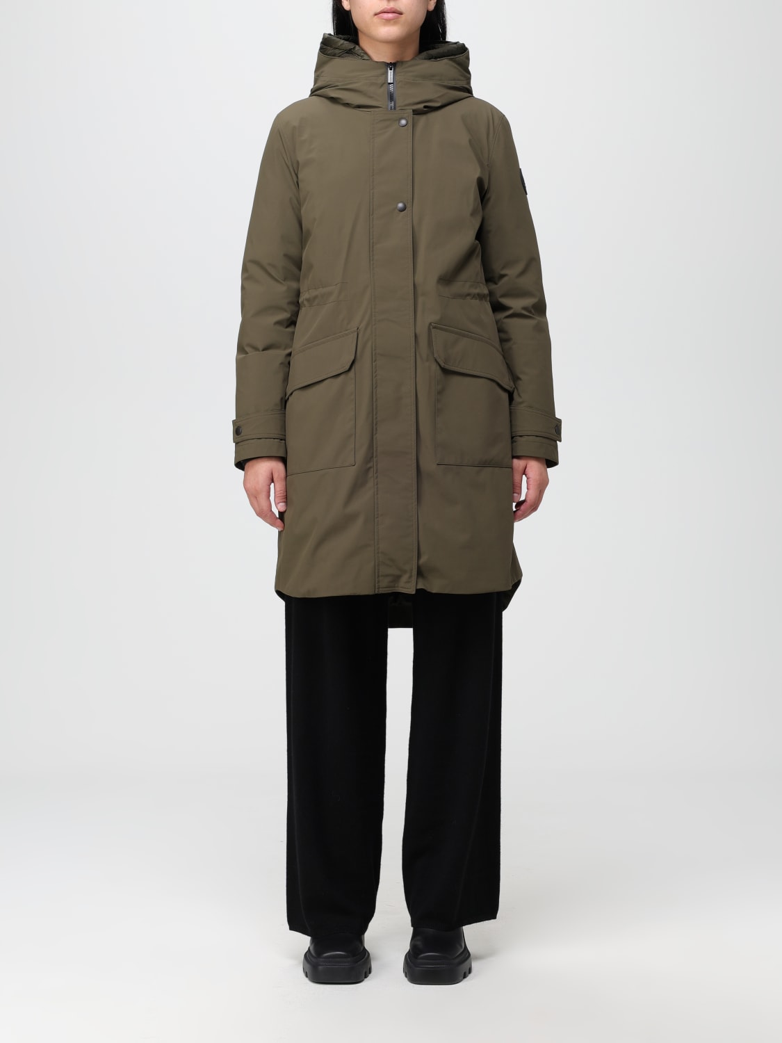 WOOLRICH: Jacket woman - Military | Woolrich jacket