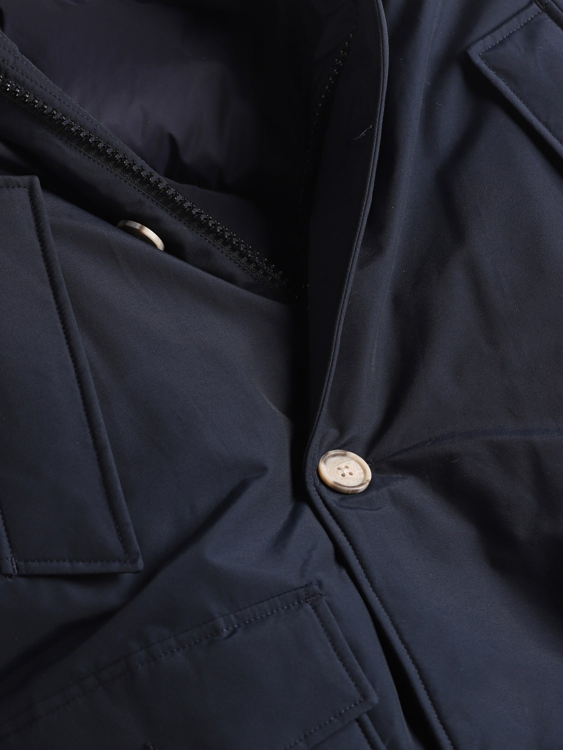 WOOLRICH COAT: Jacket men Woolrich, Blue - Img 5