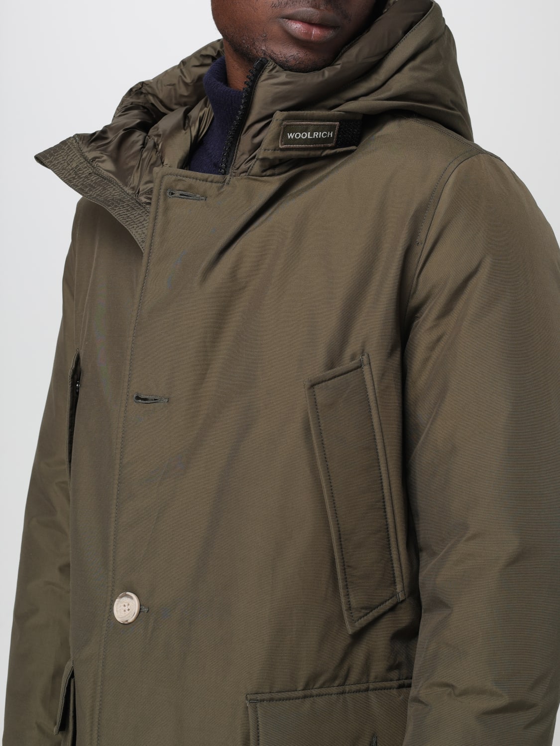 WOOLRICH ABRIGO: Chaqueta hombre Woolrich, Verde - Img 4