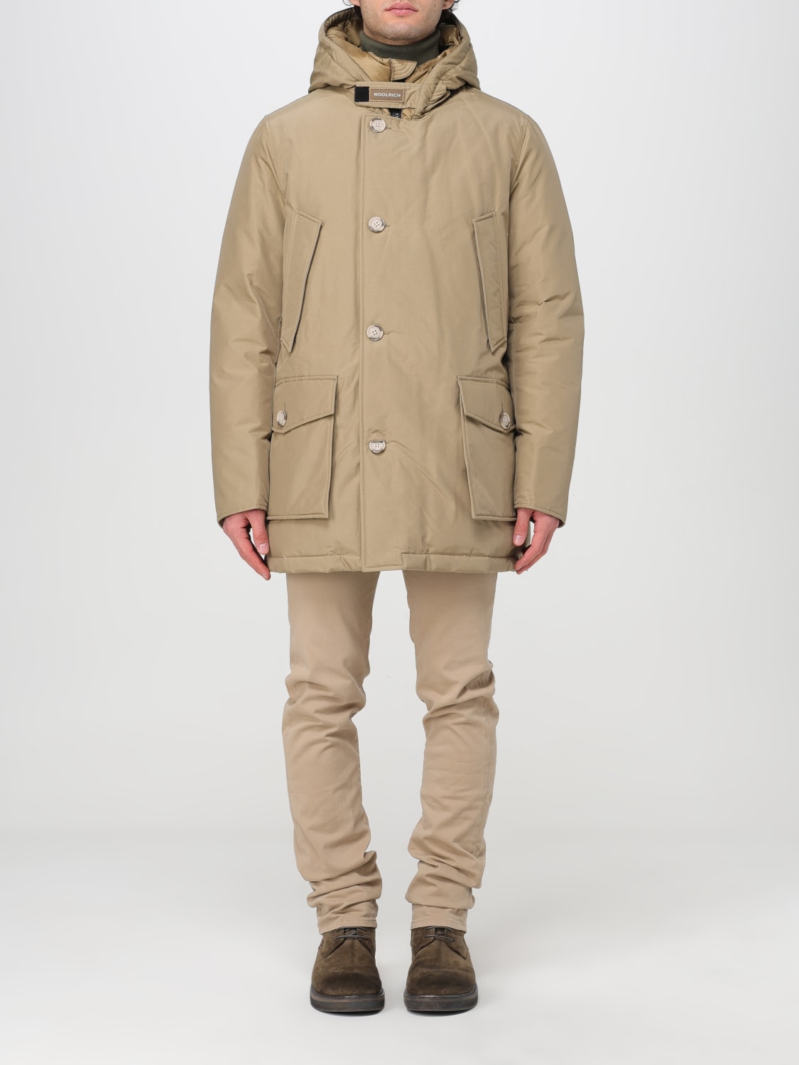 WOOLRICH COAT: Jacket men Woolrich, Brown - Img 1