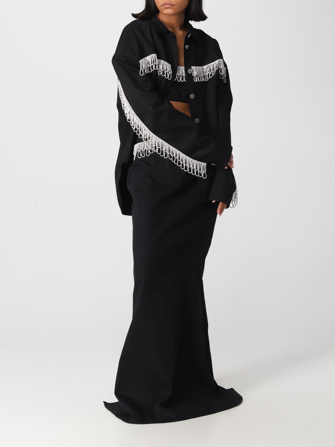 ROTATE SHIRT: Blazer woman Rotate, Black - Img 2