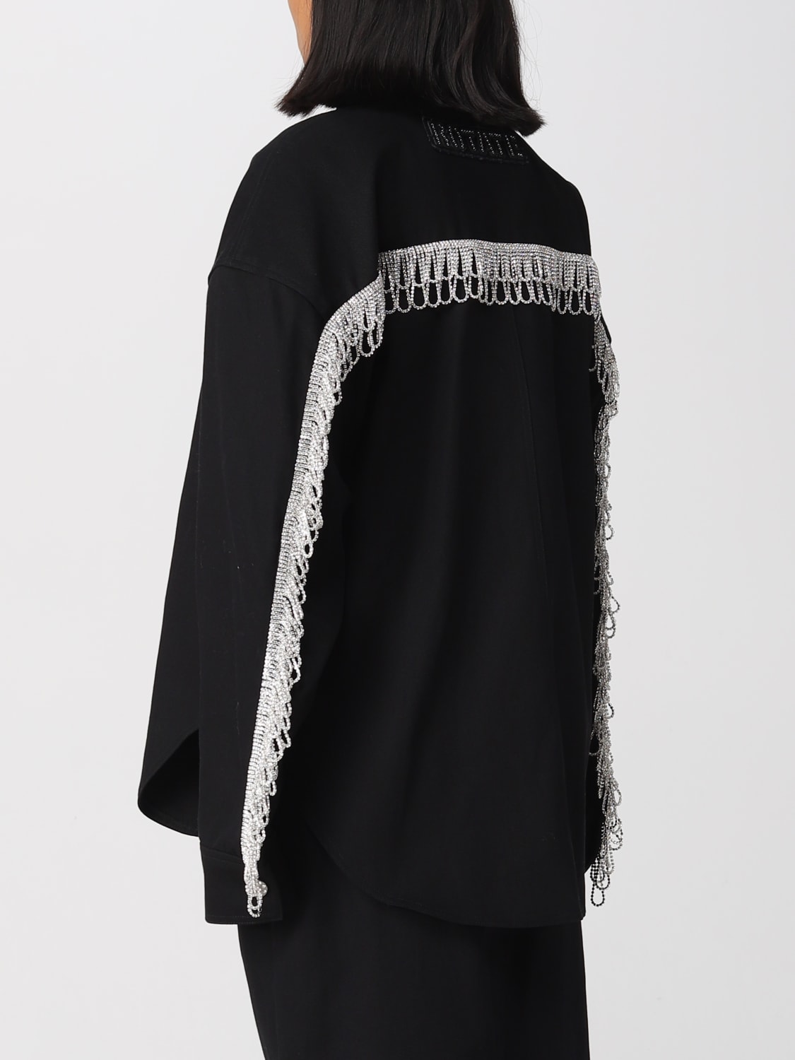 ROTATE SHIRT: Blazer woman Rotate, Black - Img 3