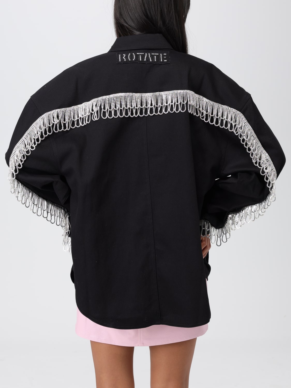 ROTATE SHIRT: Blazer woman Rotate, Black 1 - Img 5