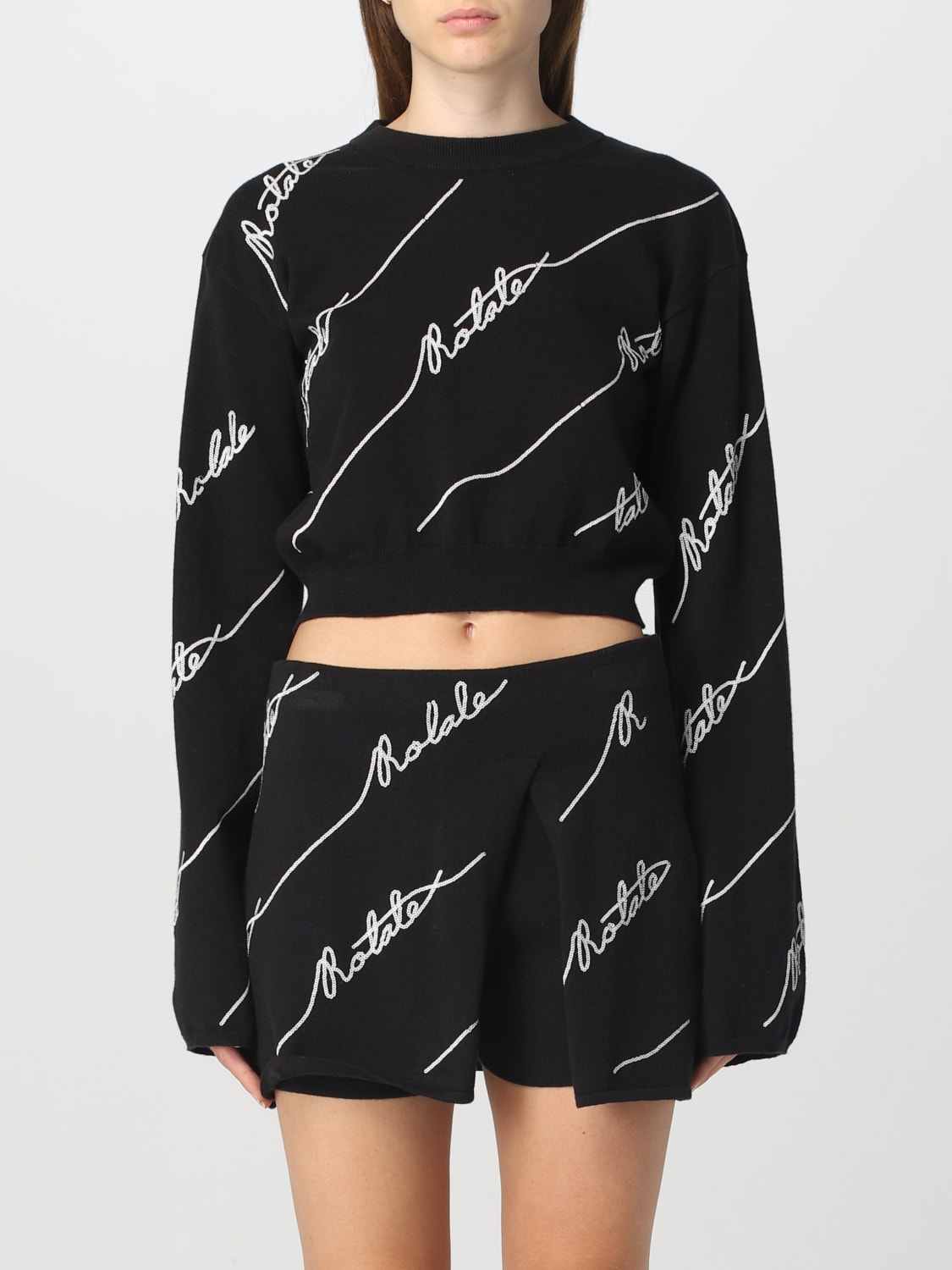 ROTATE SWEATER: Sweater woman Rotate, Black - Img 1