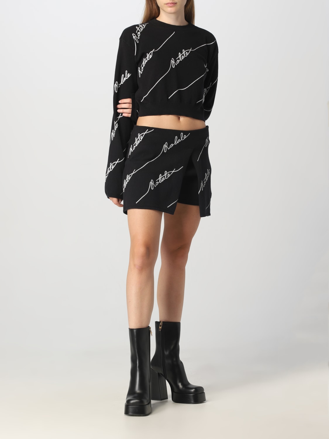 ROTATE SWEATER: Sweater woman Rotate, Black - Img 2