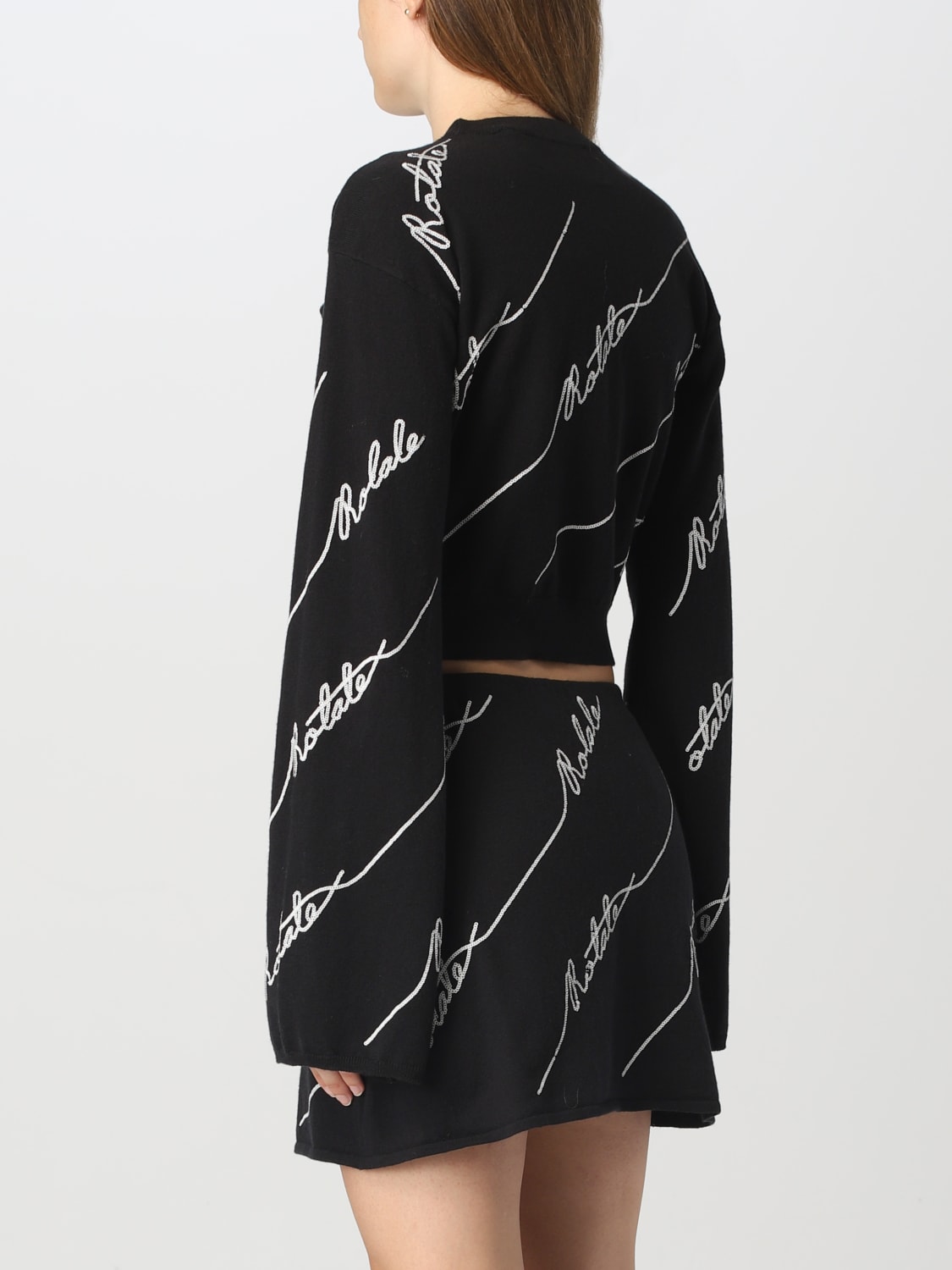 ROTATE SWEATER: Sweater woman Rotate, Black - Img 3