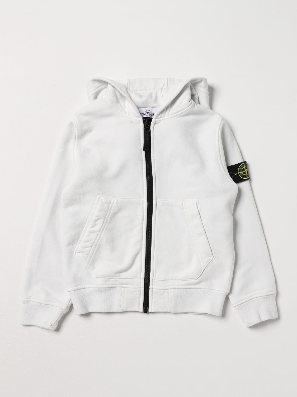 STONE ISLAND JUNIOR Pullover kinder WeiB Stone Island Junior Pullover 60720 online auf GIGLIO.COM
