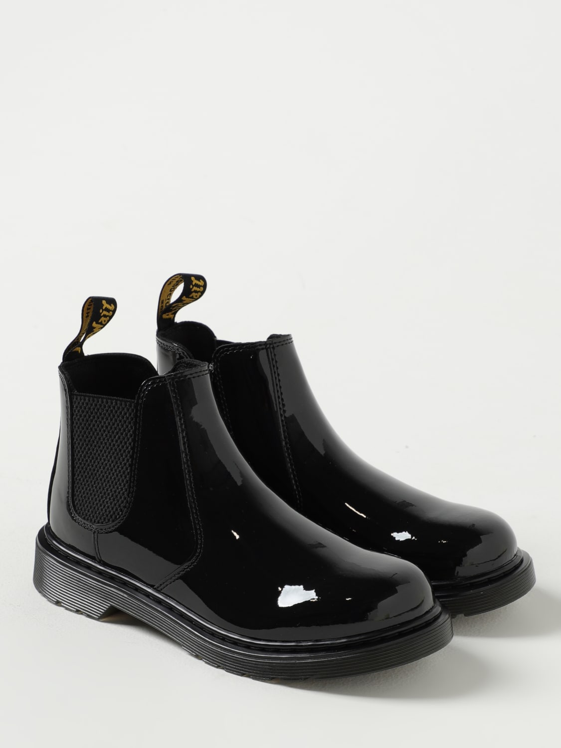 DR. MARTENS SCARPE: Stivaletto 2976 Y Dr. Martens in pelle verniciata, Nero - Img 2