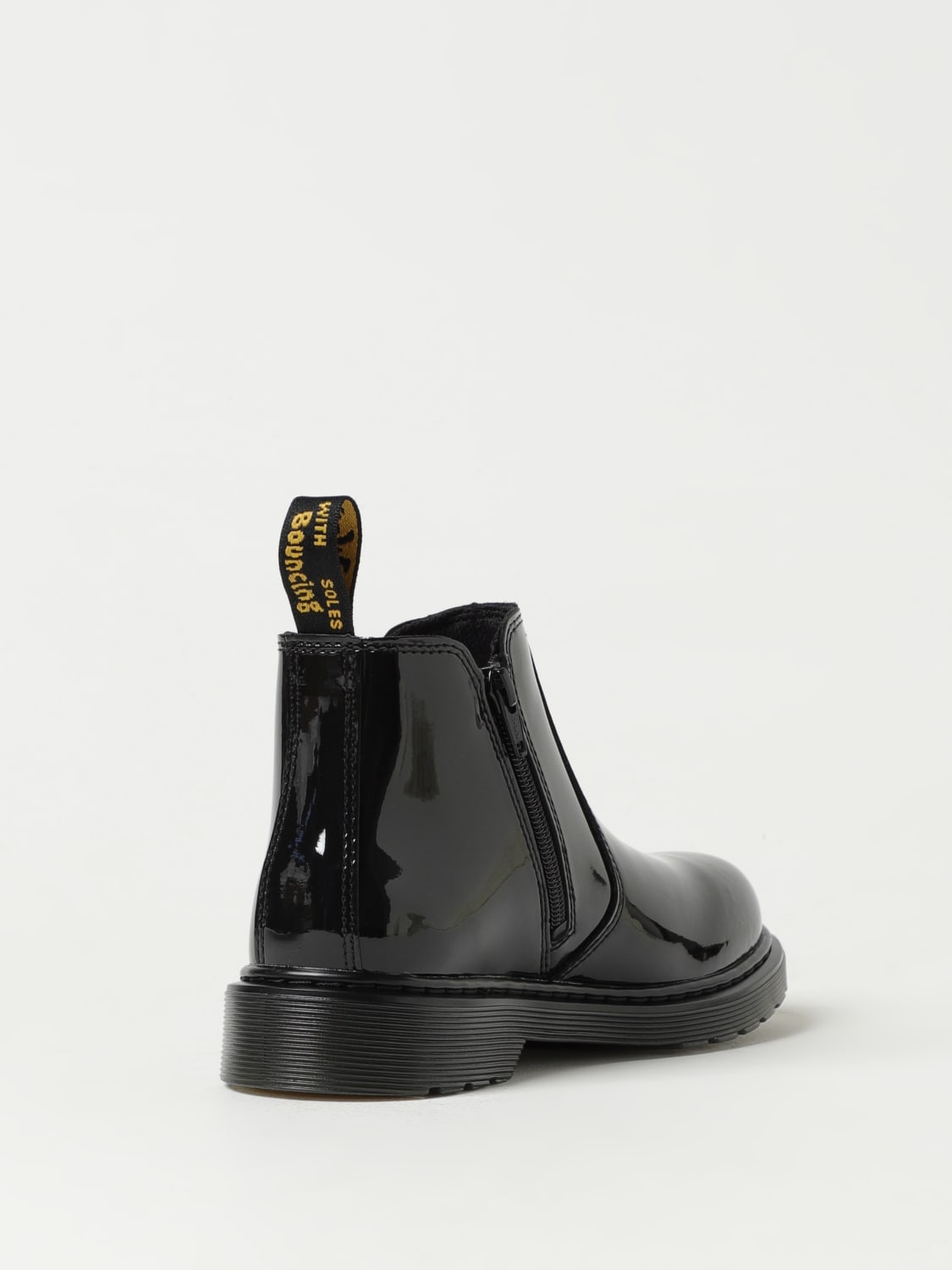 DR. MARTENS SCARPE: Stivaletto 2976 Y Dr. Martens in pelle verniciata, Nero - Img 3