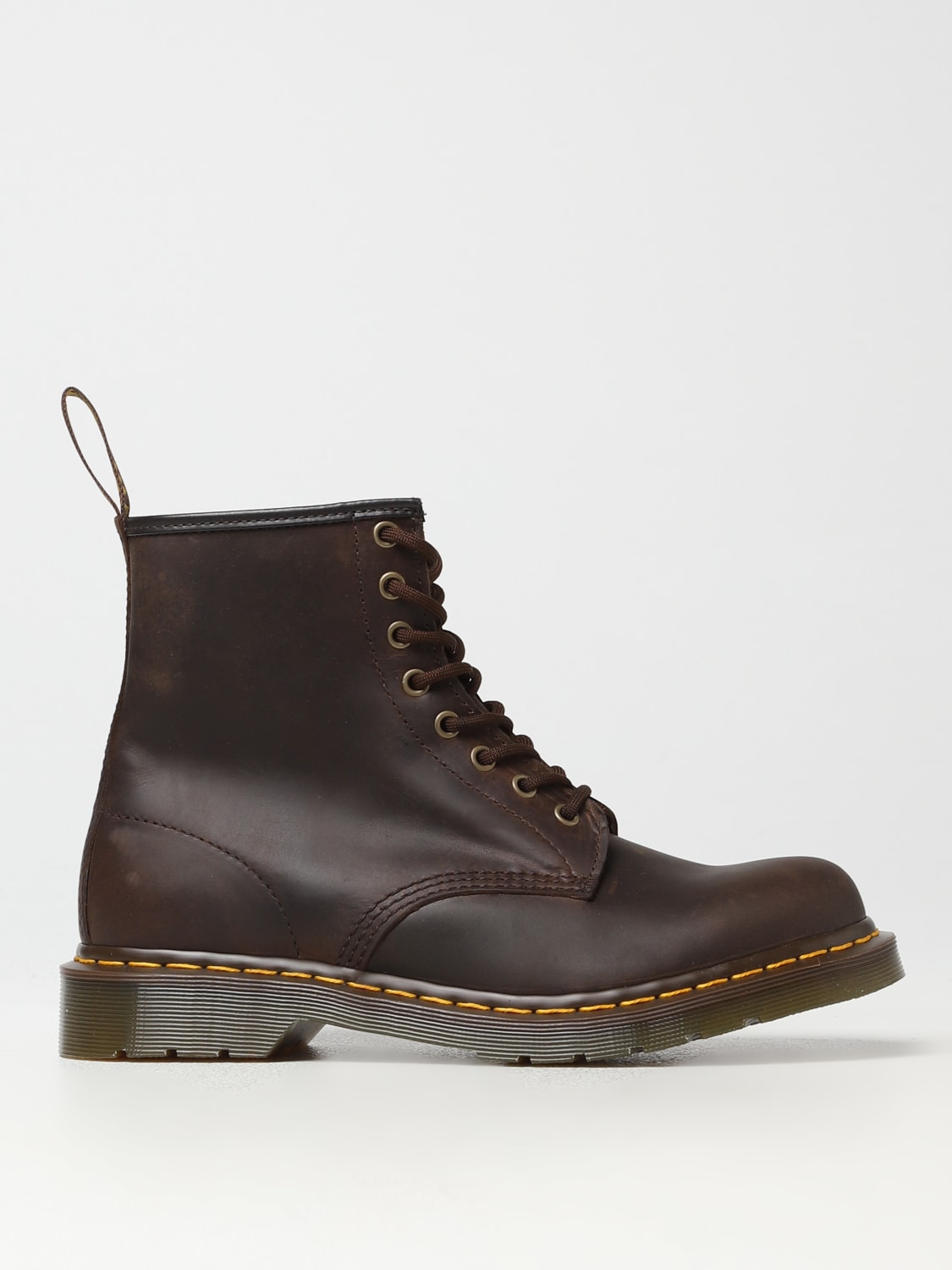 DR. MARTENS BOTTINE: Chaussures homme Dr. Martens, Marron - Img 1
