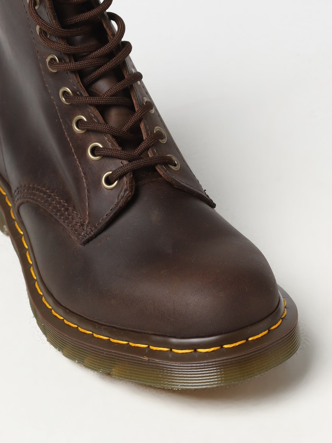 DR. MARTENS BOTTINE: Chaussures homme Dr. Martens, Marron - Img 4