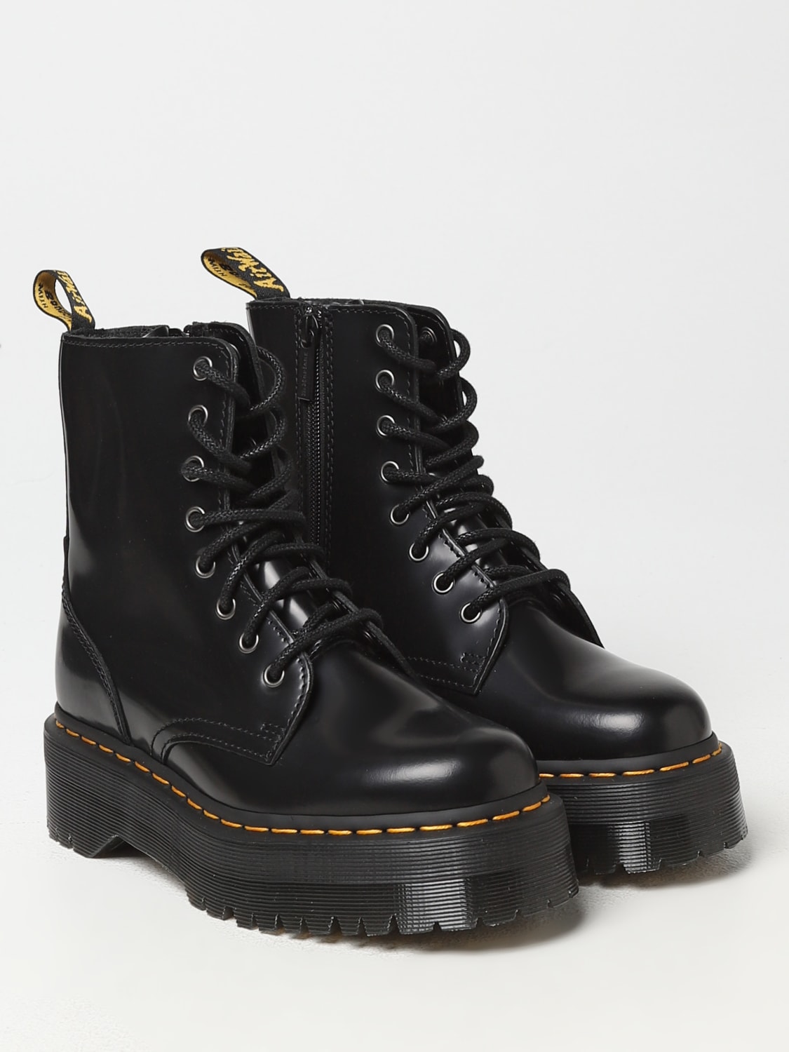 DR. MARTENS BOOTS: Shoes woman Dr. Martens, Black - Img 2
