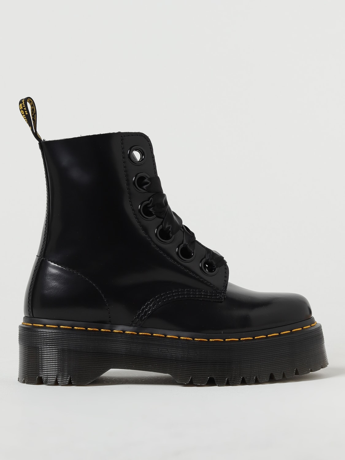 DR. MARTENS BOOTS: Shoes woman Dr. Martens, Black - Img 1