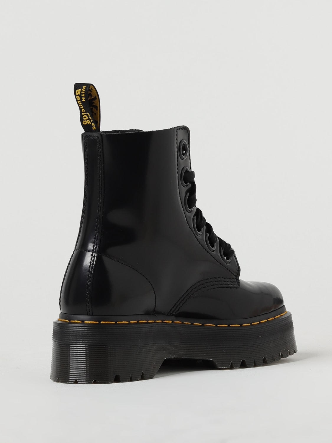 DR. MARTENS BOOTS: Shoes woman Dr. Martens, Black - Img 3