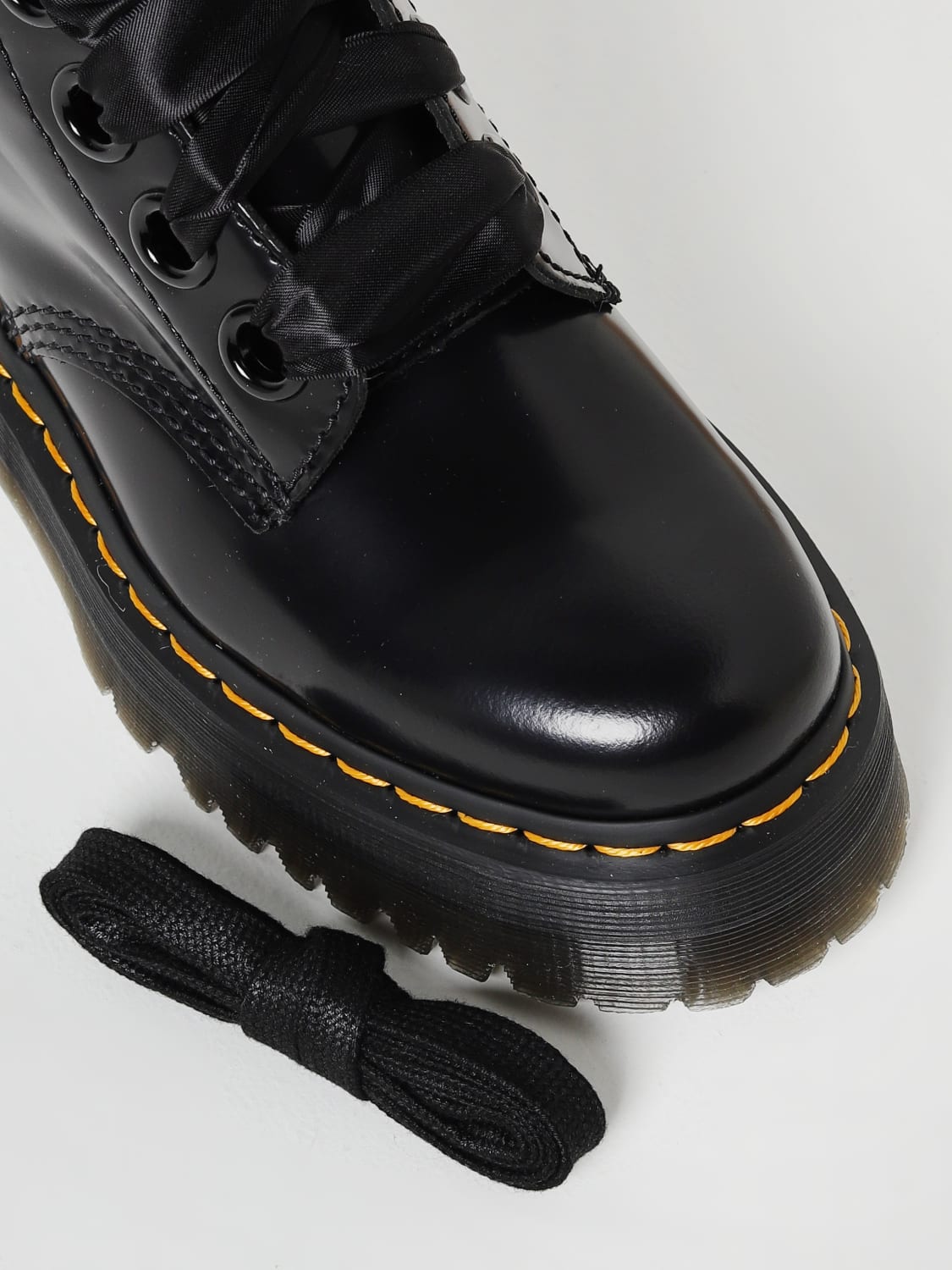 DR. MARTENS BOOTS: Shoes woman Dr. Martens, Black - Img 4