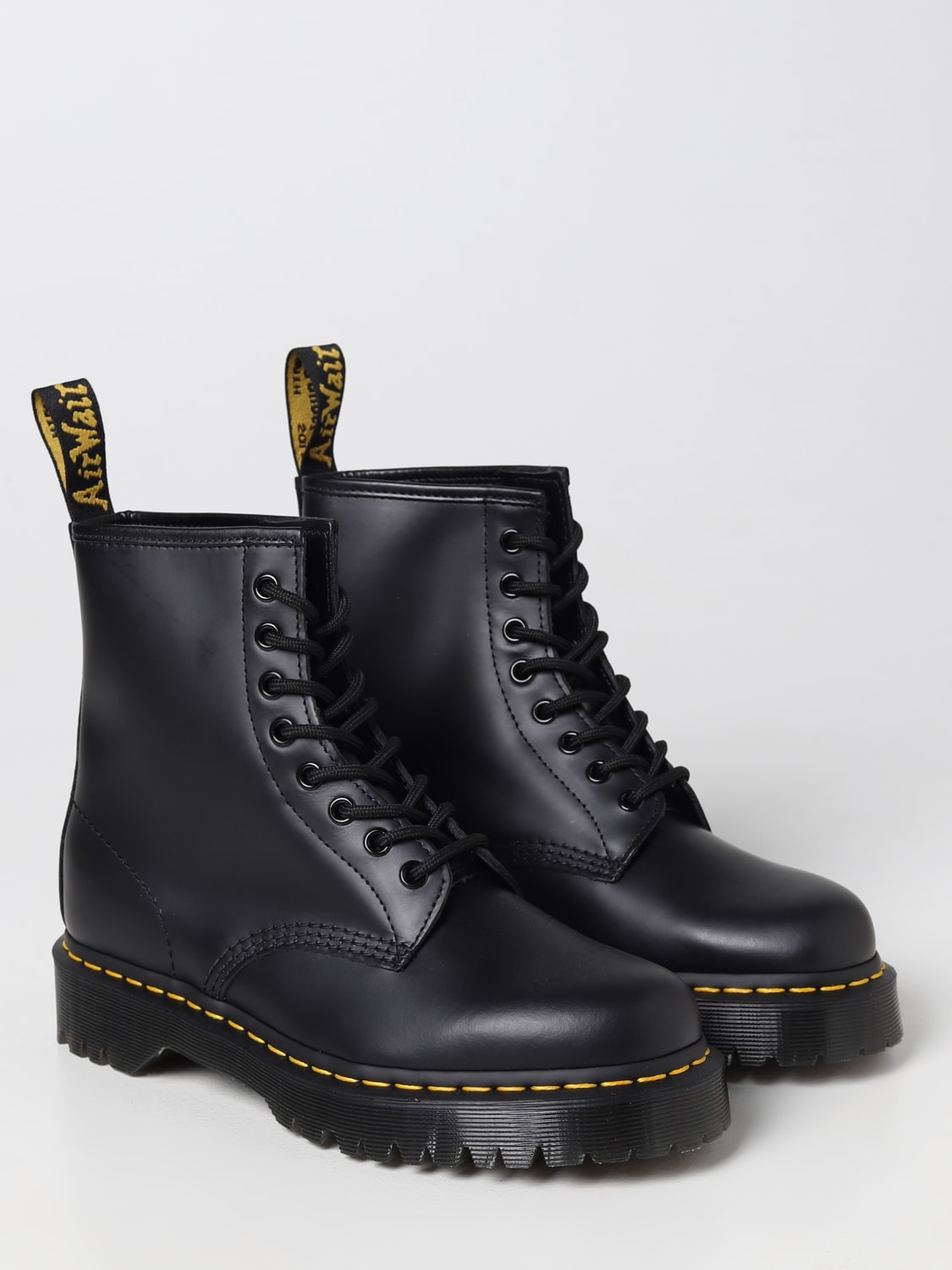DR. MARTENS BOOTS: Shoes woman Dr. Martens, Black - Img 2
