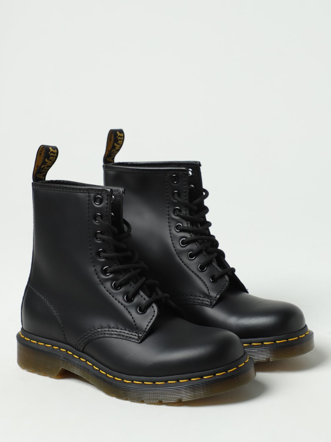 DR. MARTENS BOOTS: Shoes woman Dr. Martens, Black - Img 2