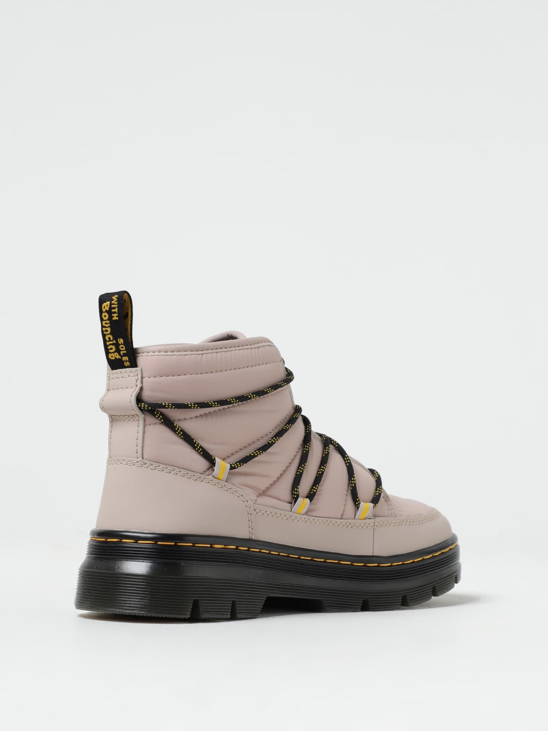 DR. MARTENS フラットショートブーツ: シューズ レディース Dr. Martens, ピンク - Img 3