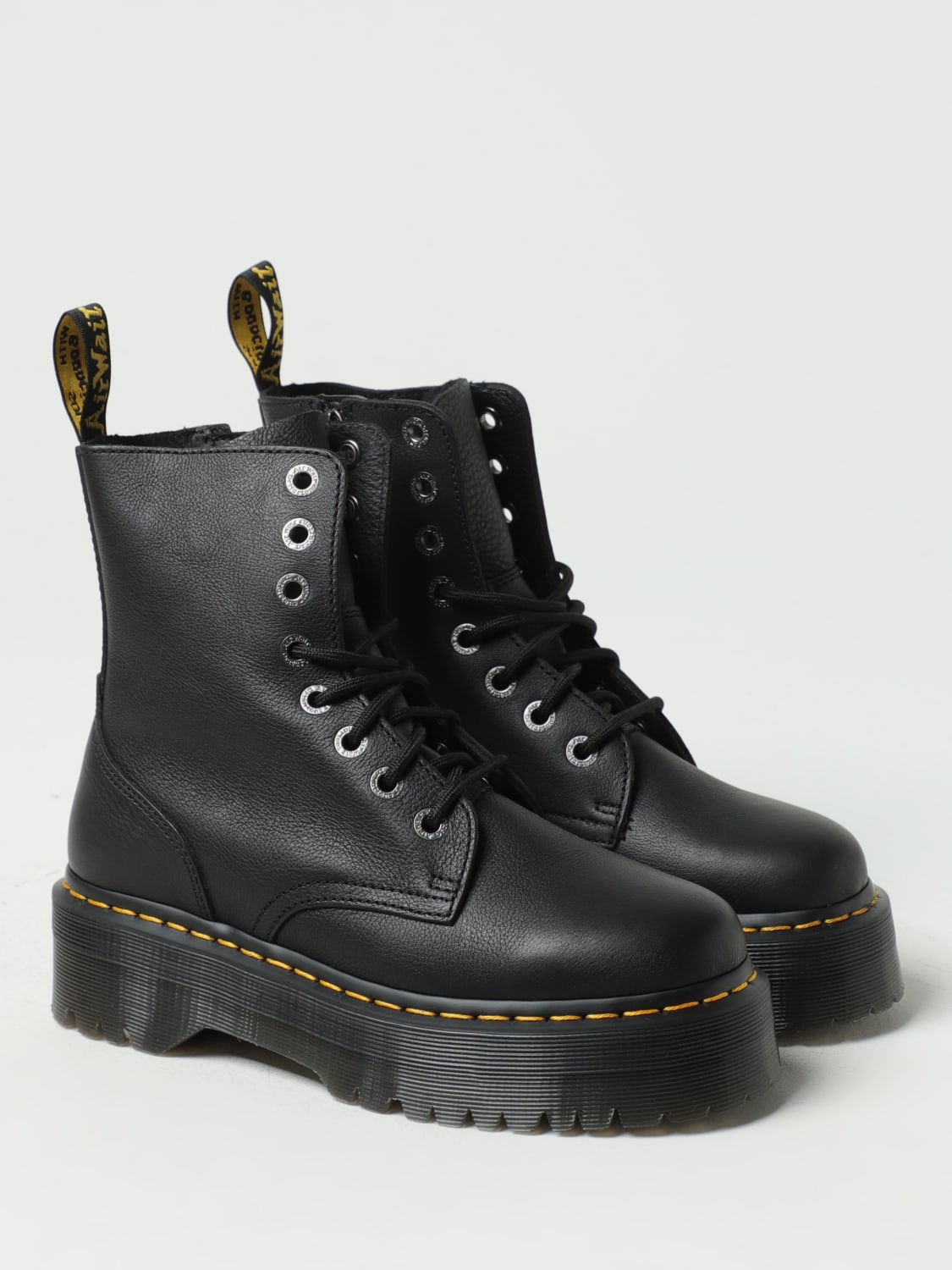 DR. MARTENS BOOTS: Shoes woman Dr. Martens, Black - Img 2