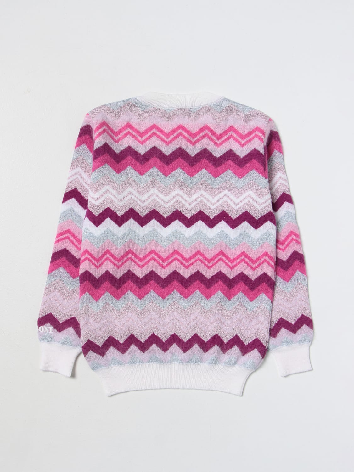 MISSONI MAGLIA: Maglione Missoni in misto lana con motivo zig-zag, Fantasia - Img 2