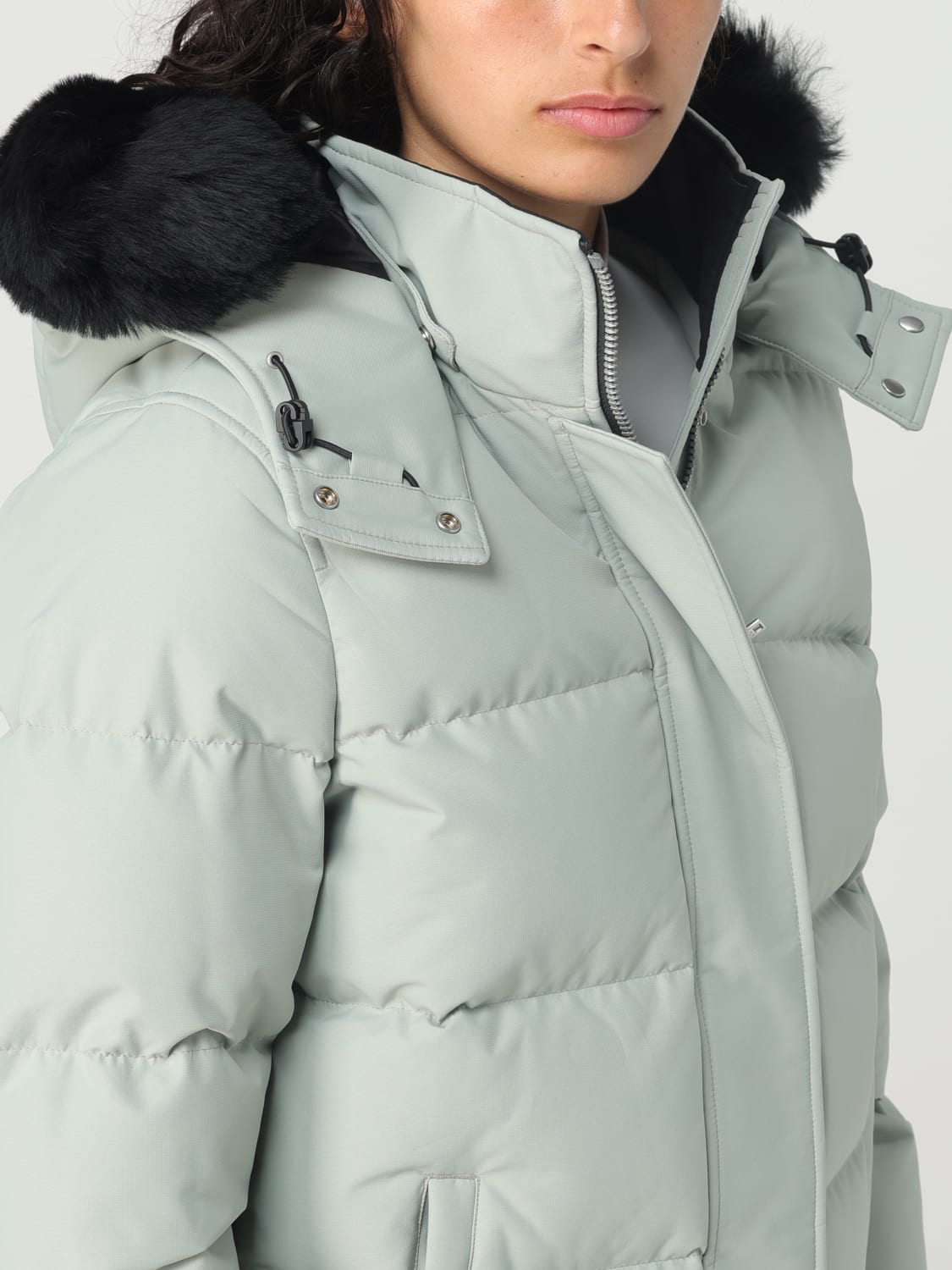 MOOSE KNUCKLES CHAQUETA: Chaqueta mujer Moose Knuckles, Azul Oscuro - Img 4