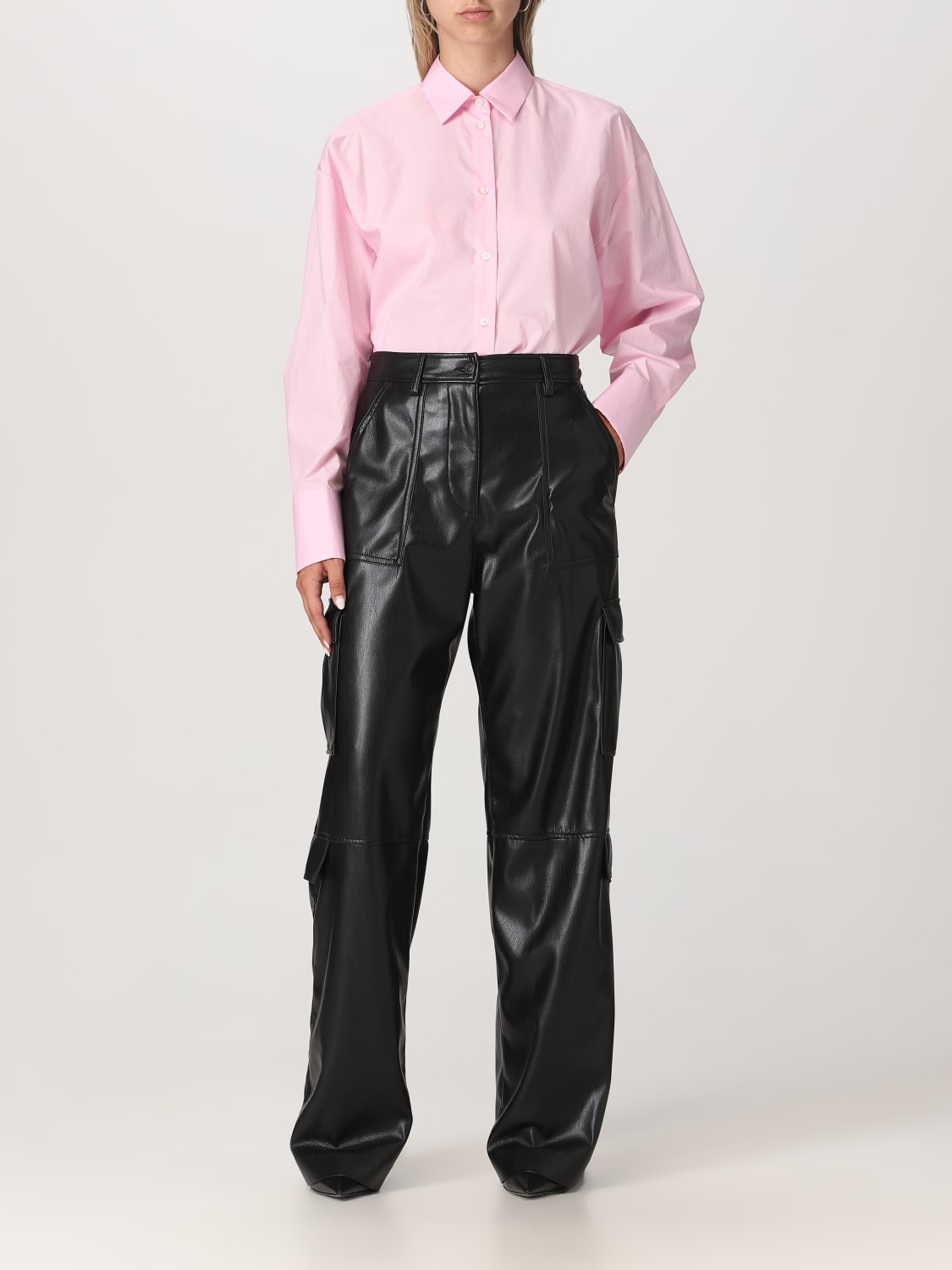 MSGM HOSE: Hose damen MSGM, Schwarz - Img 2