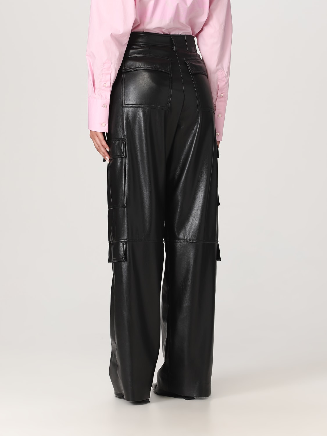 MSGM HOSE: Hose damen MSGM, Schwarz - Img 3