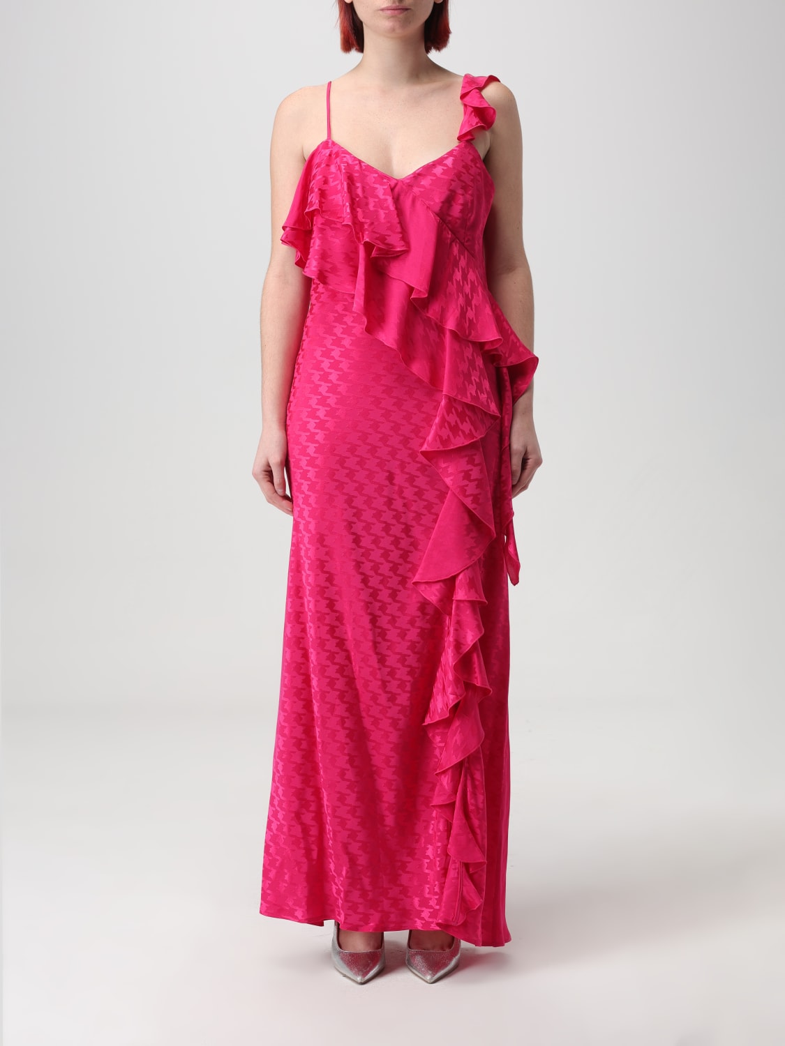 MSGM Outlet Dress woman Fuchsia MSGM dress 3541MDA13237601 online at GIGLIO.COM