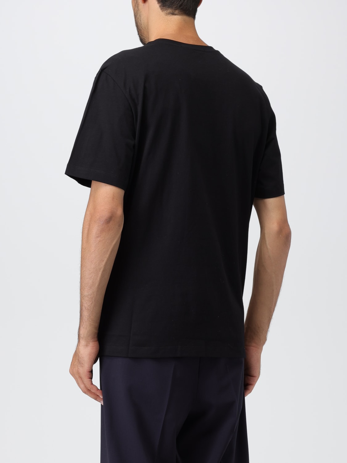 MSGM 티셔츠: 티셔츠 남성 MSGM, 블랙 - Img 3