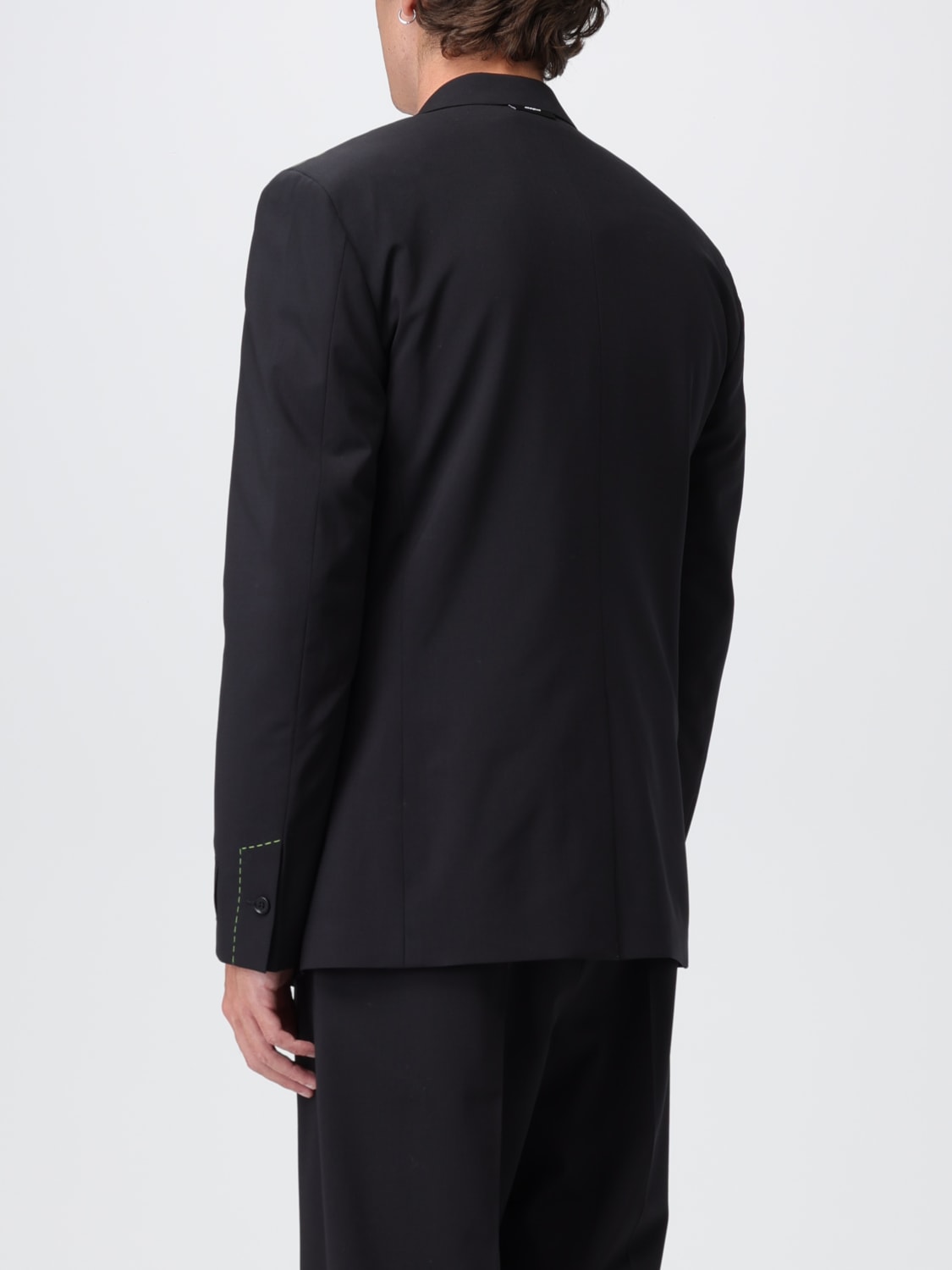 MSGM BLAZER: Blazer men MSGM, Black - Img 3