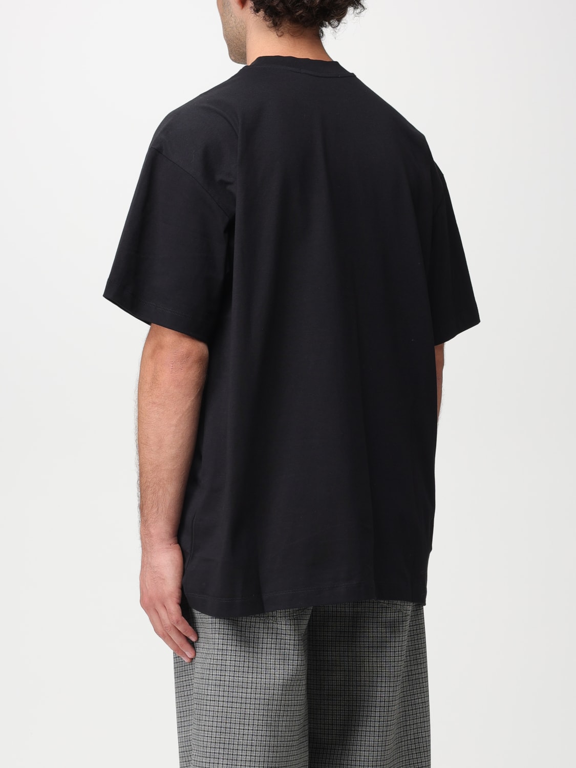 MSGM T-SHIRT: MSGM cotton t-shirt, Black - Img 3