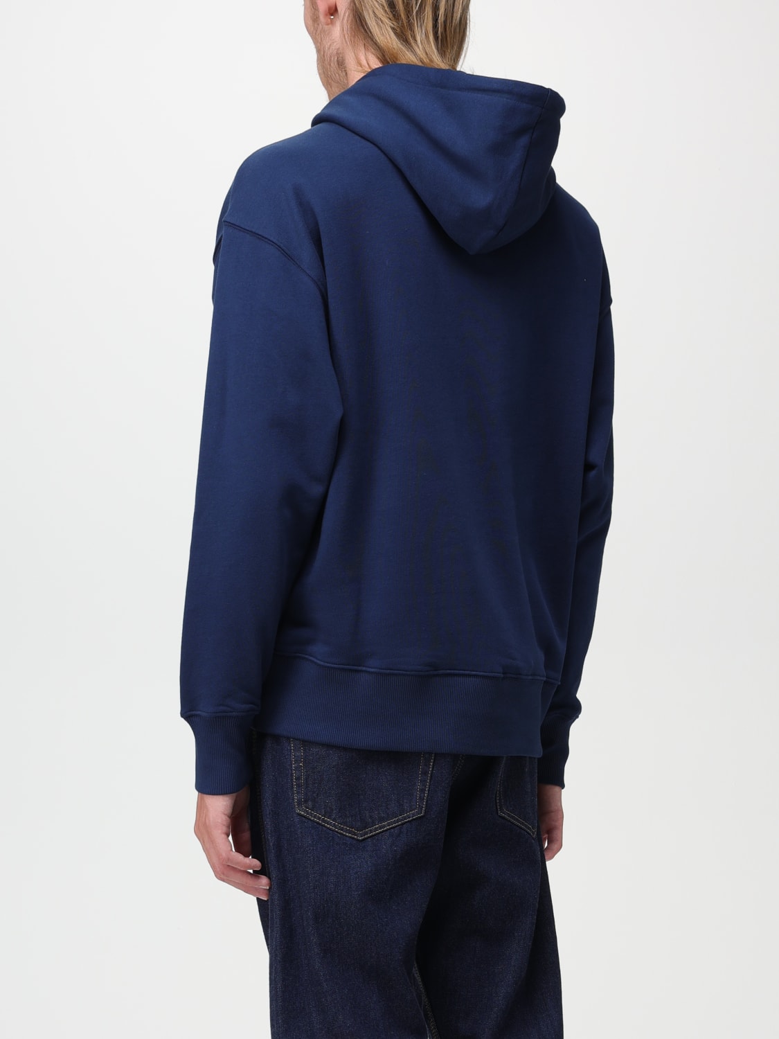 MSGM SWEATSHIRT: Sweatshirt herren MSGM, Navy - Img 3