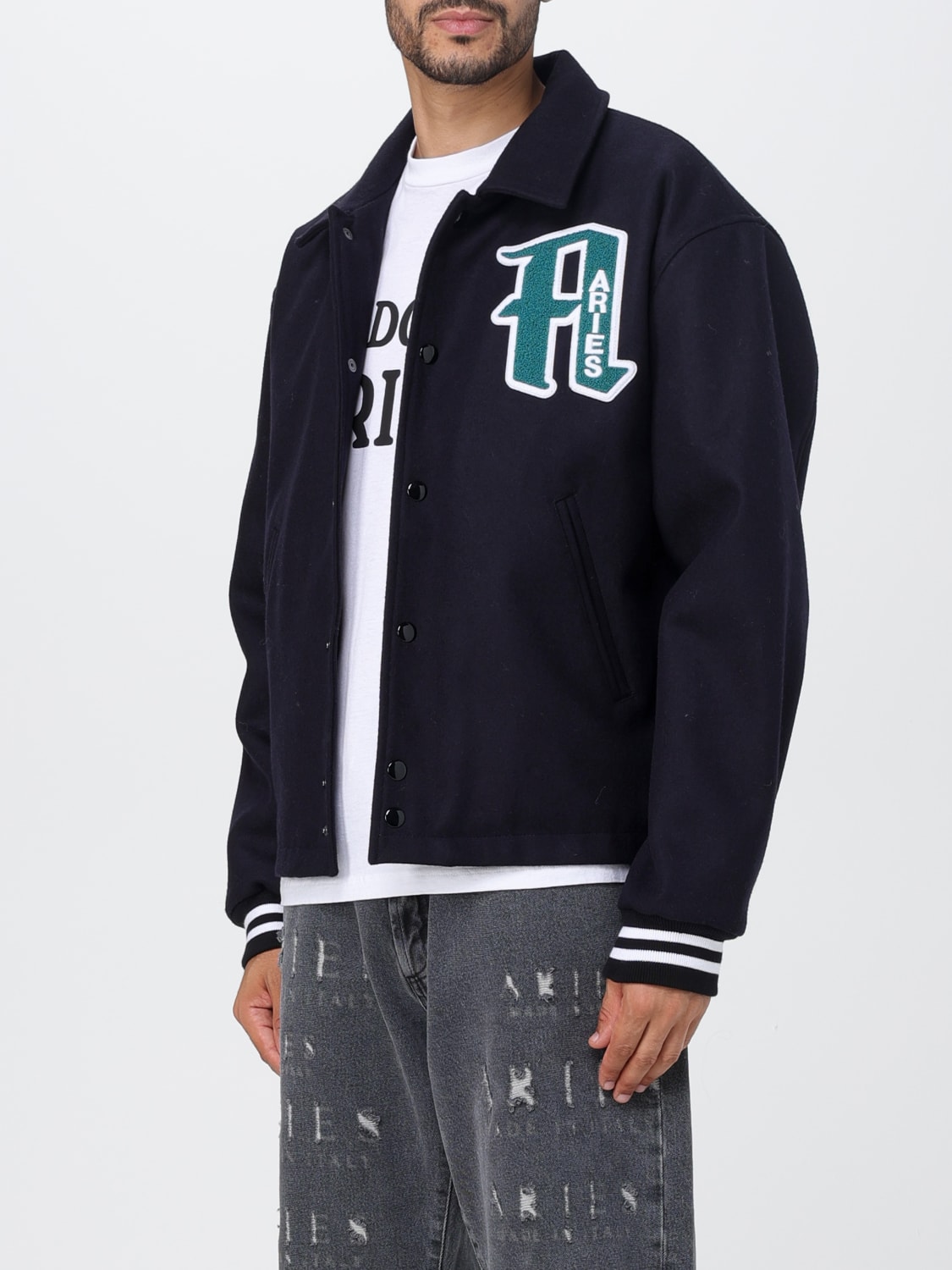 ARIES JACKET: Jacket men Aries, Black - Img 4