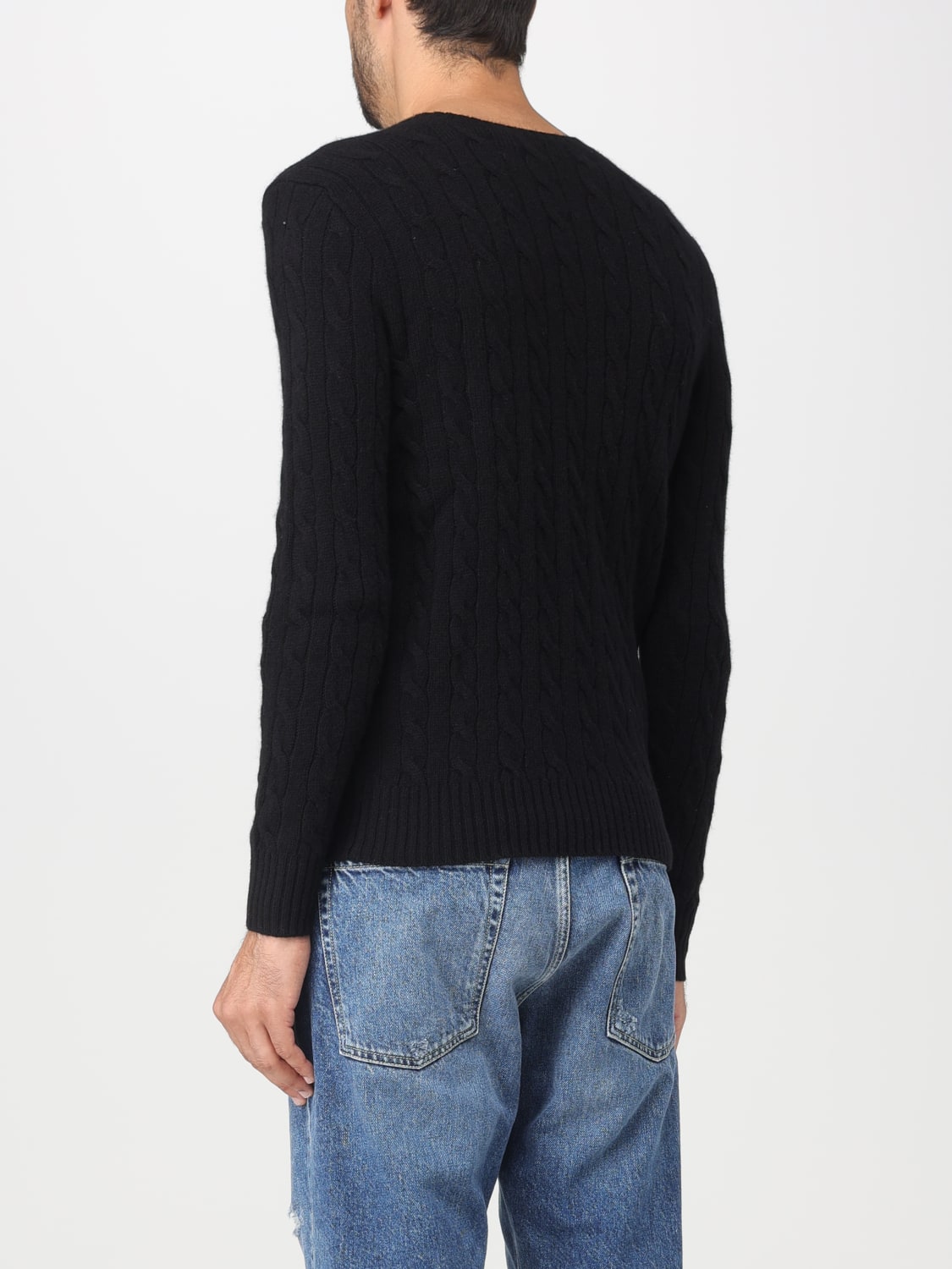 POLO RALPH LAUREN PULLOVER: Pullover herren Polo Ralph Lauren, Schwarz - Img 2