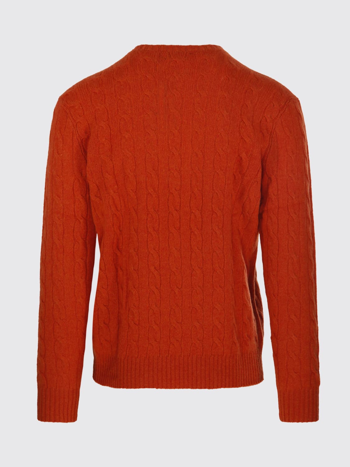 POLO RALPH LAUREN MAGLIA: Maglia Polo Ralph Lauren in lana e cashmere, Denim - Img 2