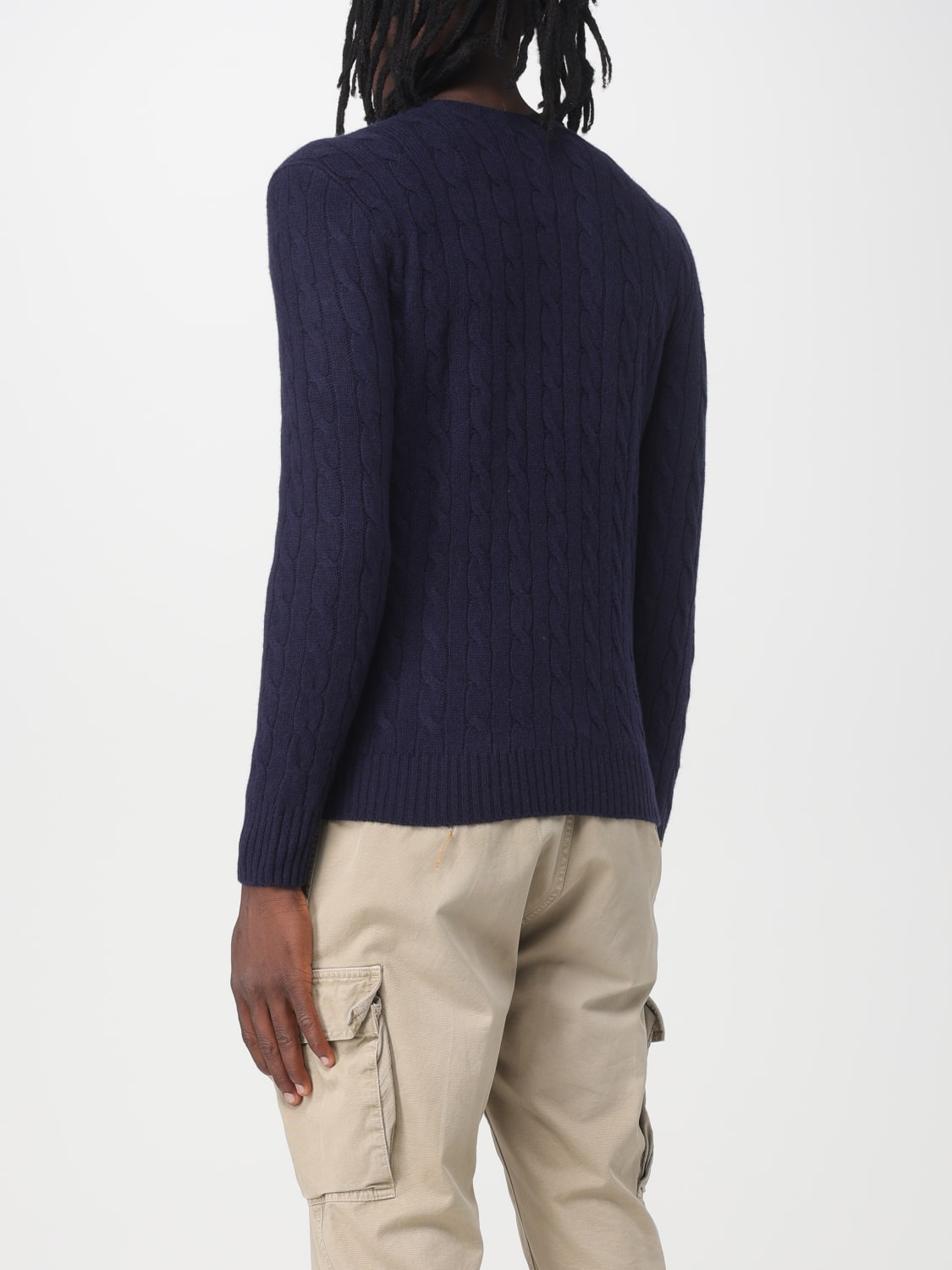 POLO RALPH LAUREN SWEATER: Sweater men Polo Ralph Lauren, Navy - Img 2