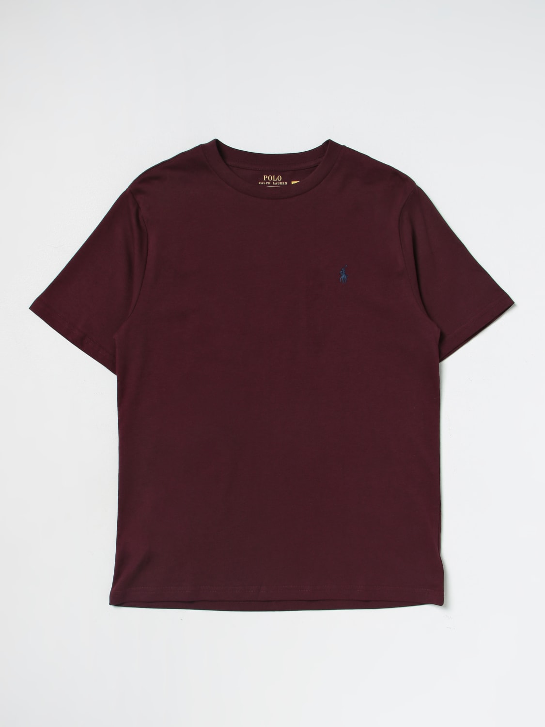 POLO RALPH LAUREN T shirt kids Wine Polo Ralph Lauren t shirt 322832904 online at GIGLIO.COM