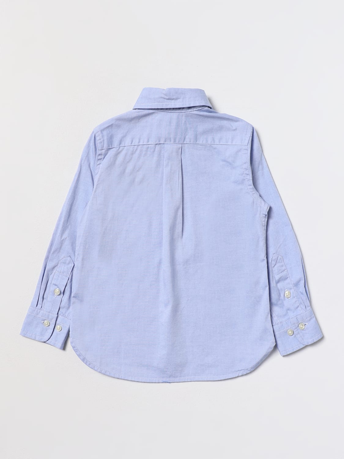 POLO RALPH LAUREN SHIRT: Shirt kids Polo Ralph Lauren, Brown - Img 2