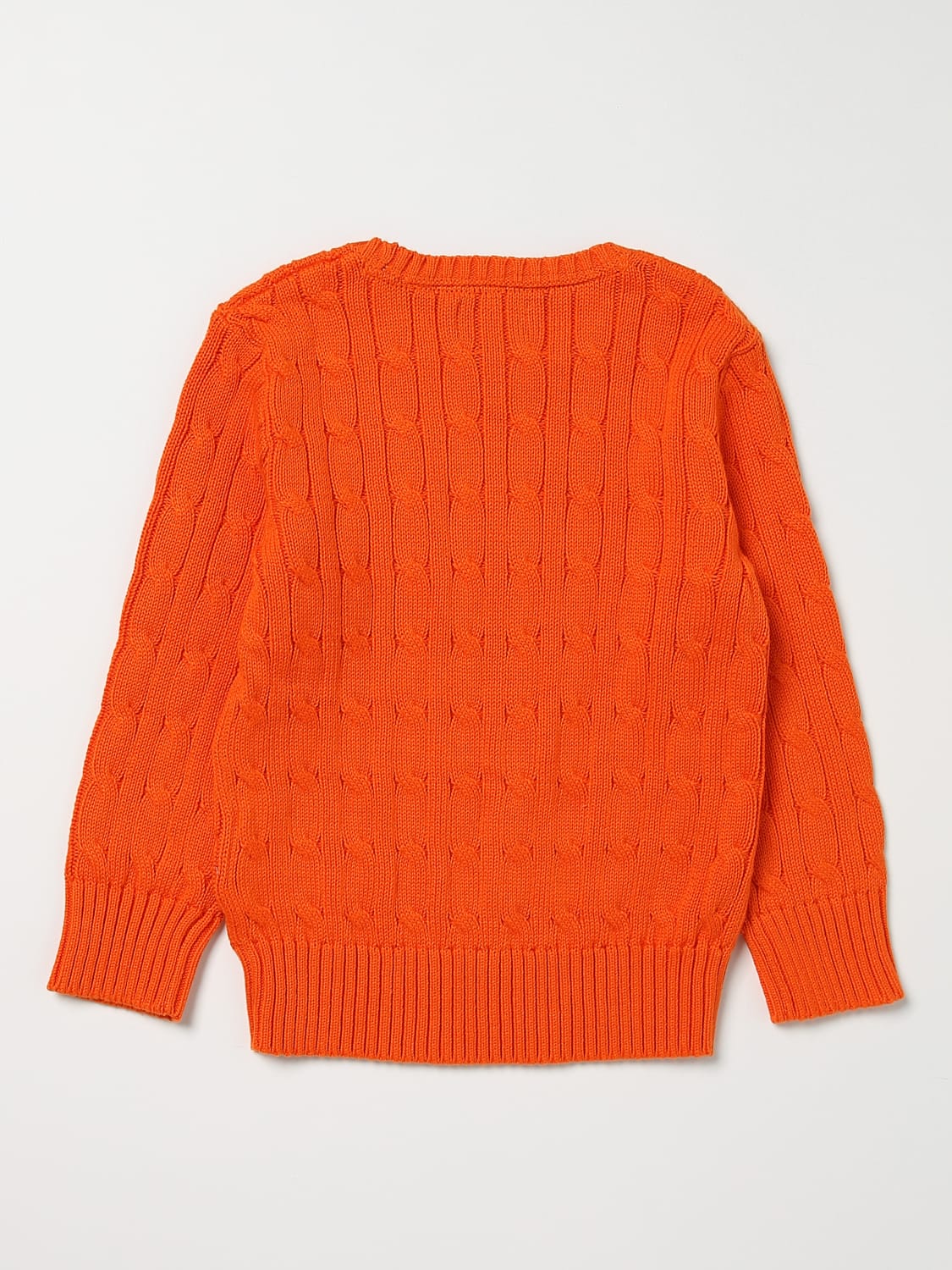 POLO RALPH LAUREN СВИТЕР: Свитер Детское Polo Ralph Lauren, Оранжевый - Img 2