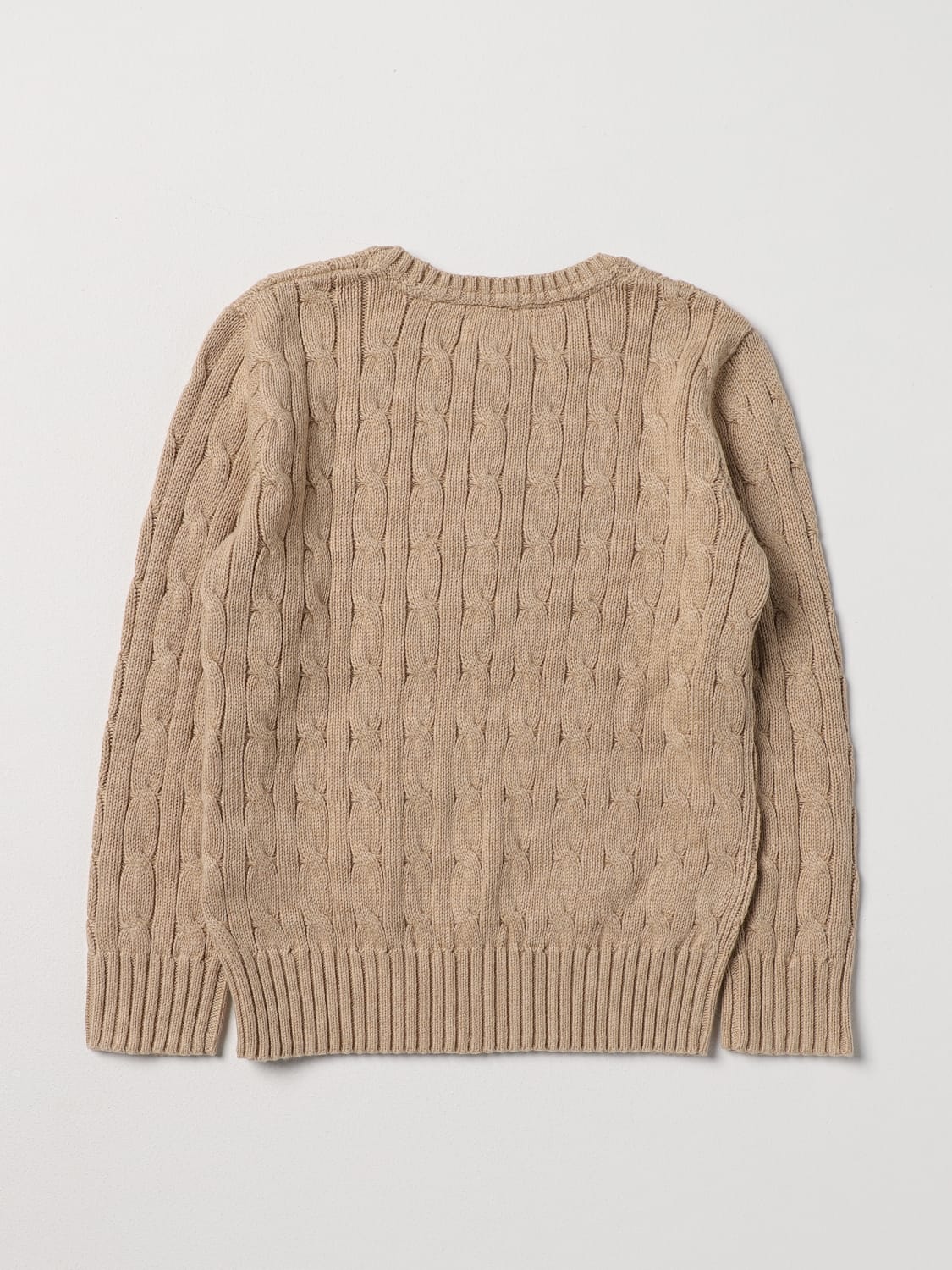 【送料&関税込】Polo Ralph Lauren Beige Wool Sweater Polo Ralph Lauren Beige Wool Sweater | italist
