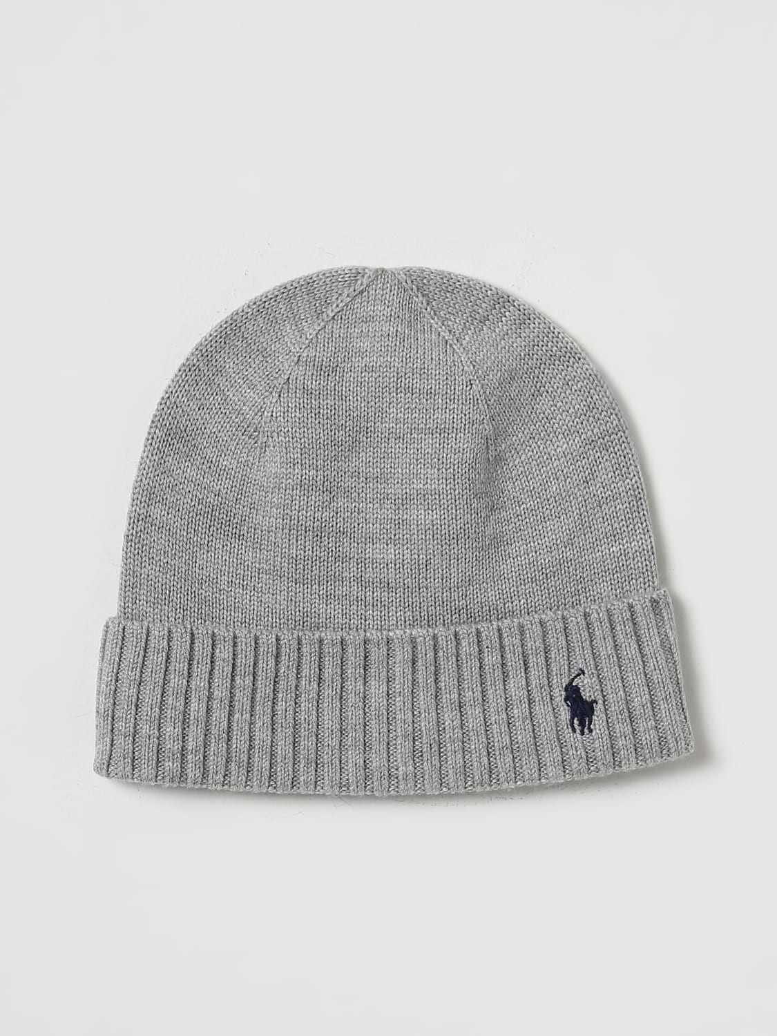 POLO RALPH LAUREN Hat kids Grey Polo Ralph Lauren hat 322879735 online at GIGLIO.COM