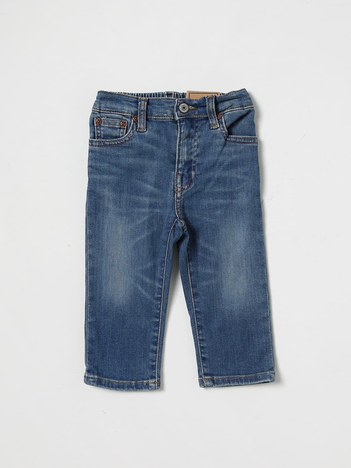 POLO RALPH LAUREN JEANS: Jeans kids Polo Ralph Lauren, Denim - Img 1