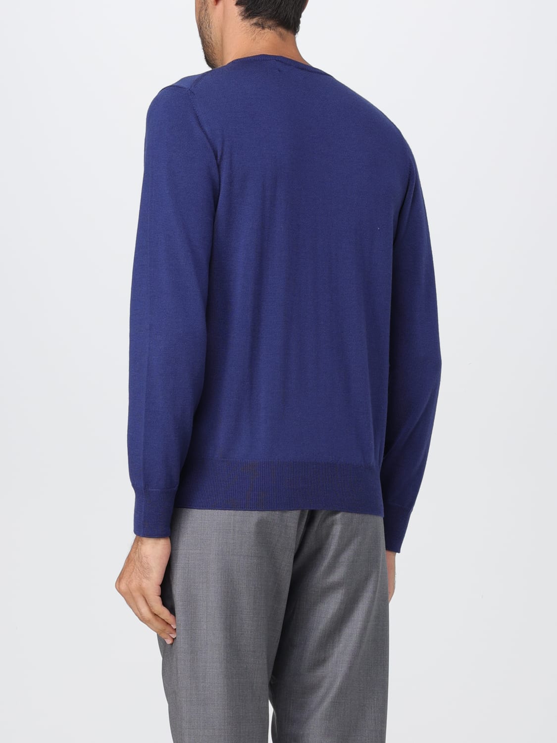 BROOKSFIELD SWEATER: Sweater men Brooksfield, Gnawed Blue - Img 2
