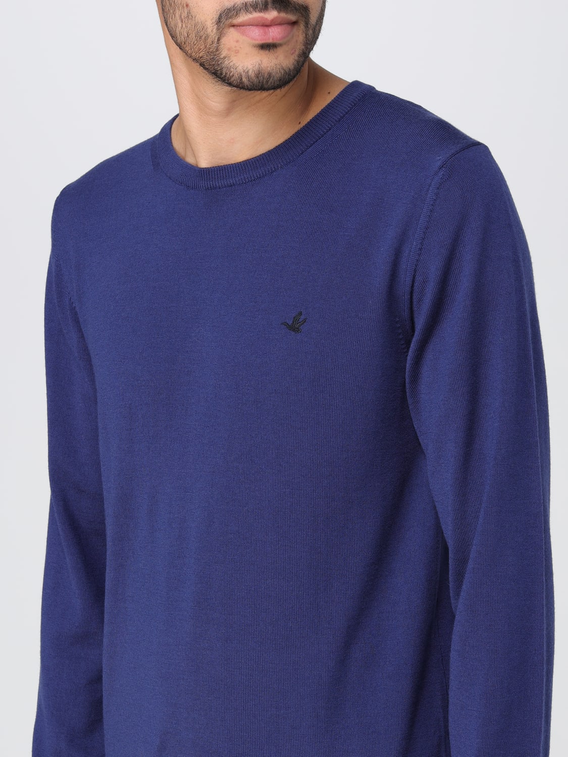 BROOKSFIELD SWEATER: Sweater men Brooksfield, Gnawed Blue - Img 3