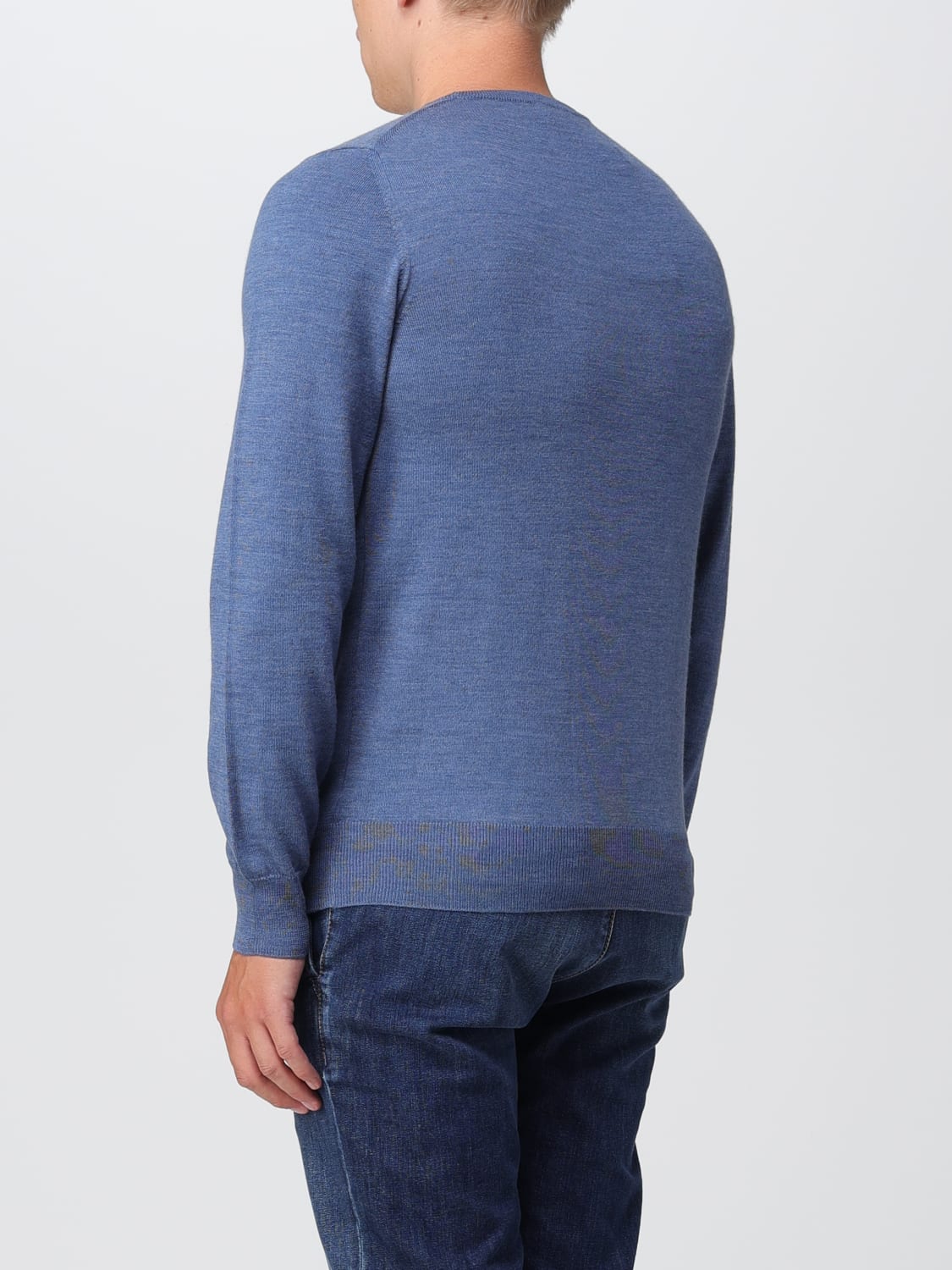 BROOKSFIELD MAGLIA: Maglia basic Brooksfield, Celeste - Img 2