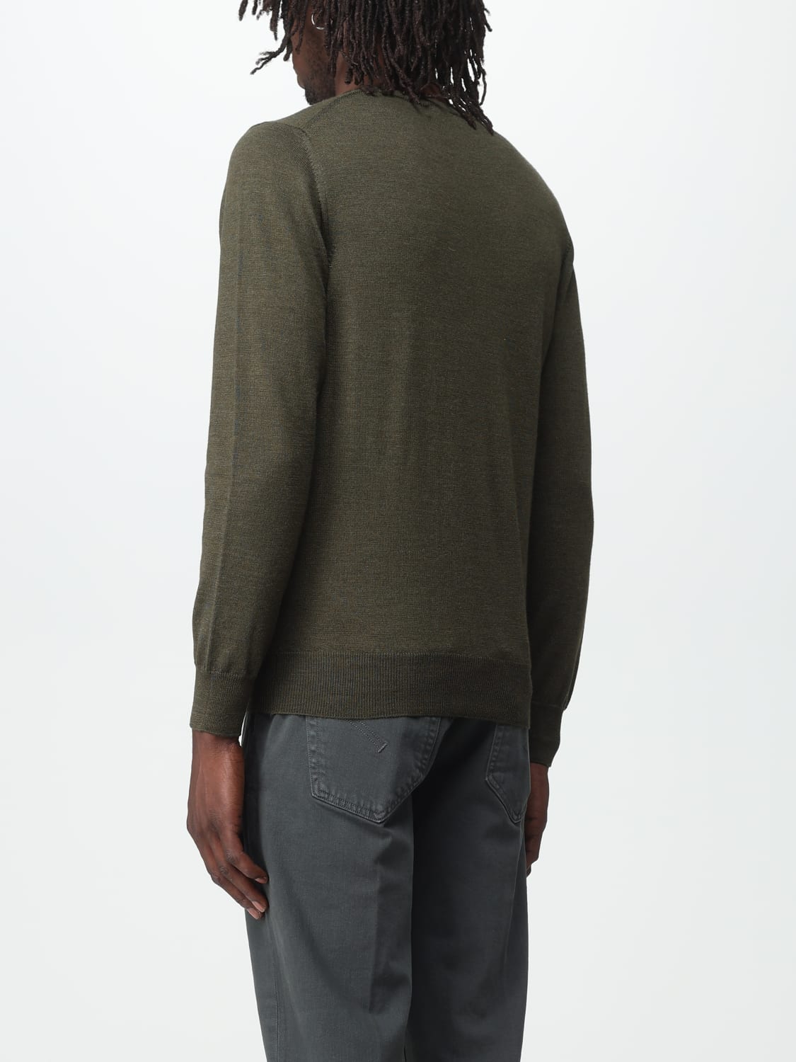 BROOKSFIELD PULLOVER: Pullover herren Brooksfield, Military - Img 2