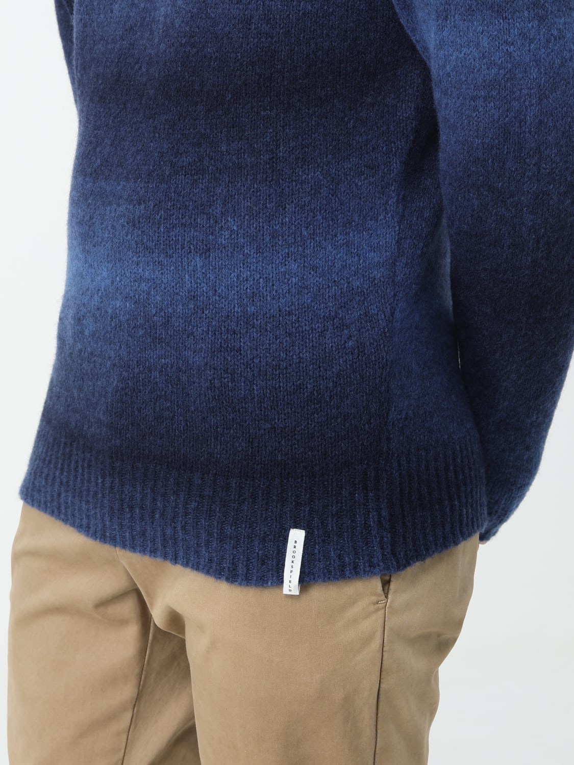 BROOKSFIELD SWEATER: Sweater men Brooksfield, Blue - Img 3