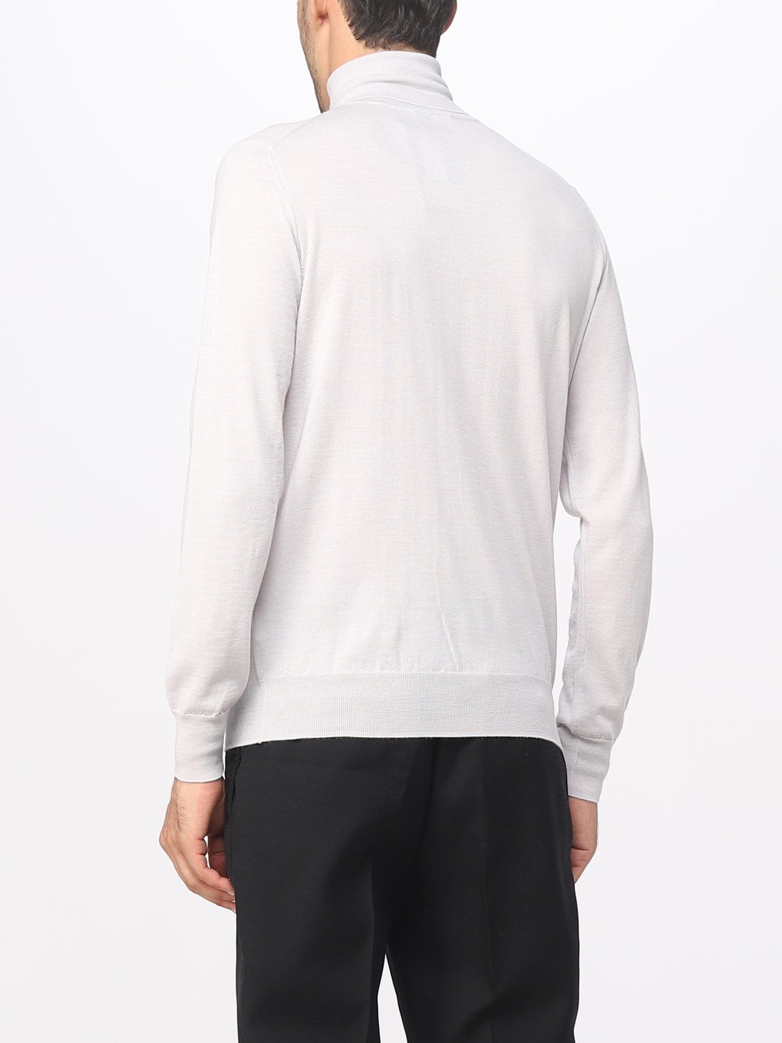 PAOLO PECORA SWEATER: Sweater men Paolo Pecora, Grey 1 - Img 2
