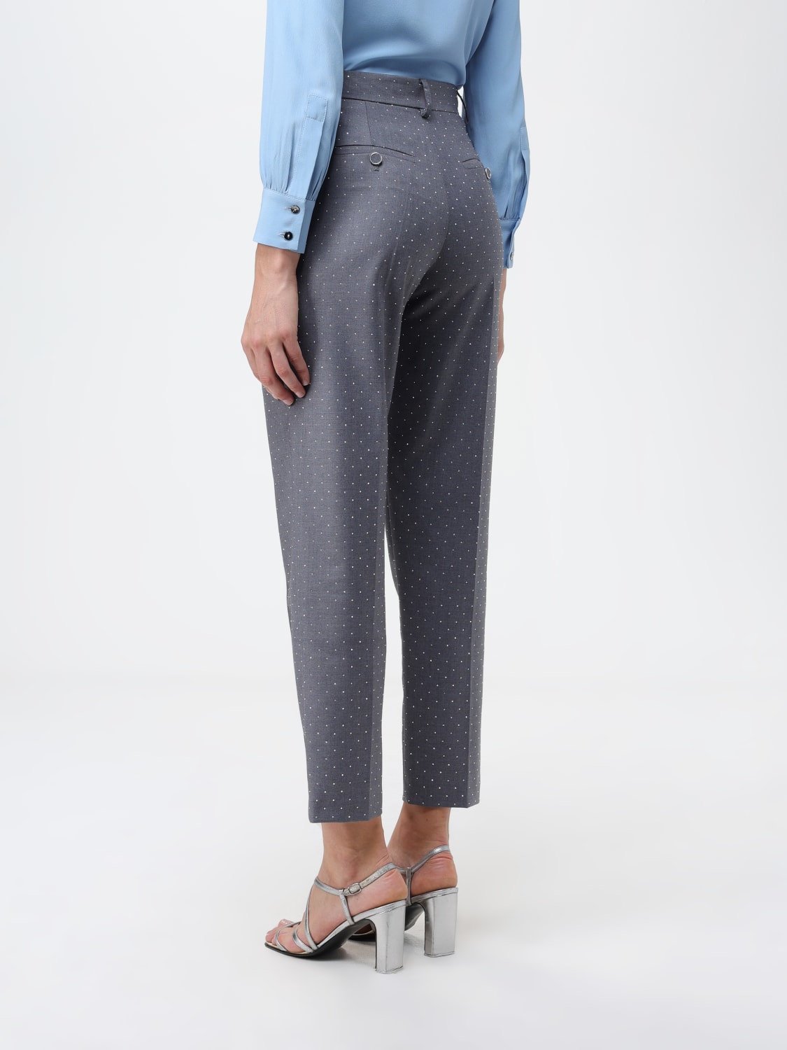 SIMONA CORSELLINI PANTS: Pants woman Simona Corsellini, Grey - Img 2