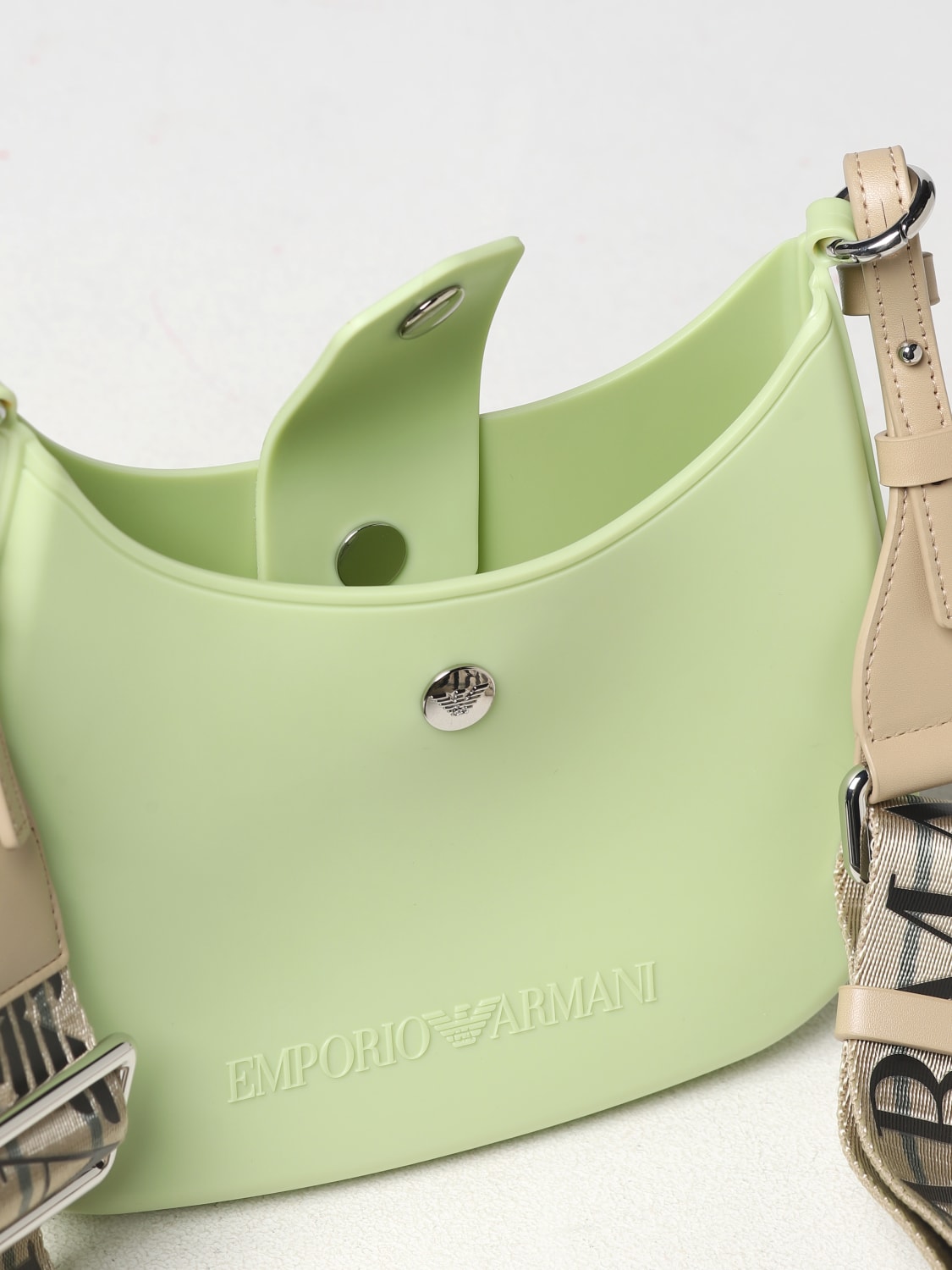 Outlet de Emporio Armani Bolso de hombro mujer Menta Mini Bolso Emporio Armani Y3H329YWI7E en linea en GIGLIO.COM